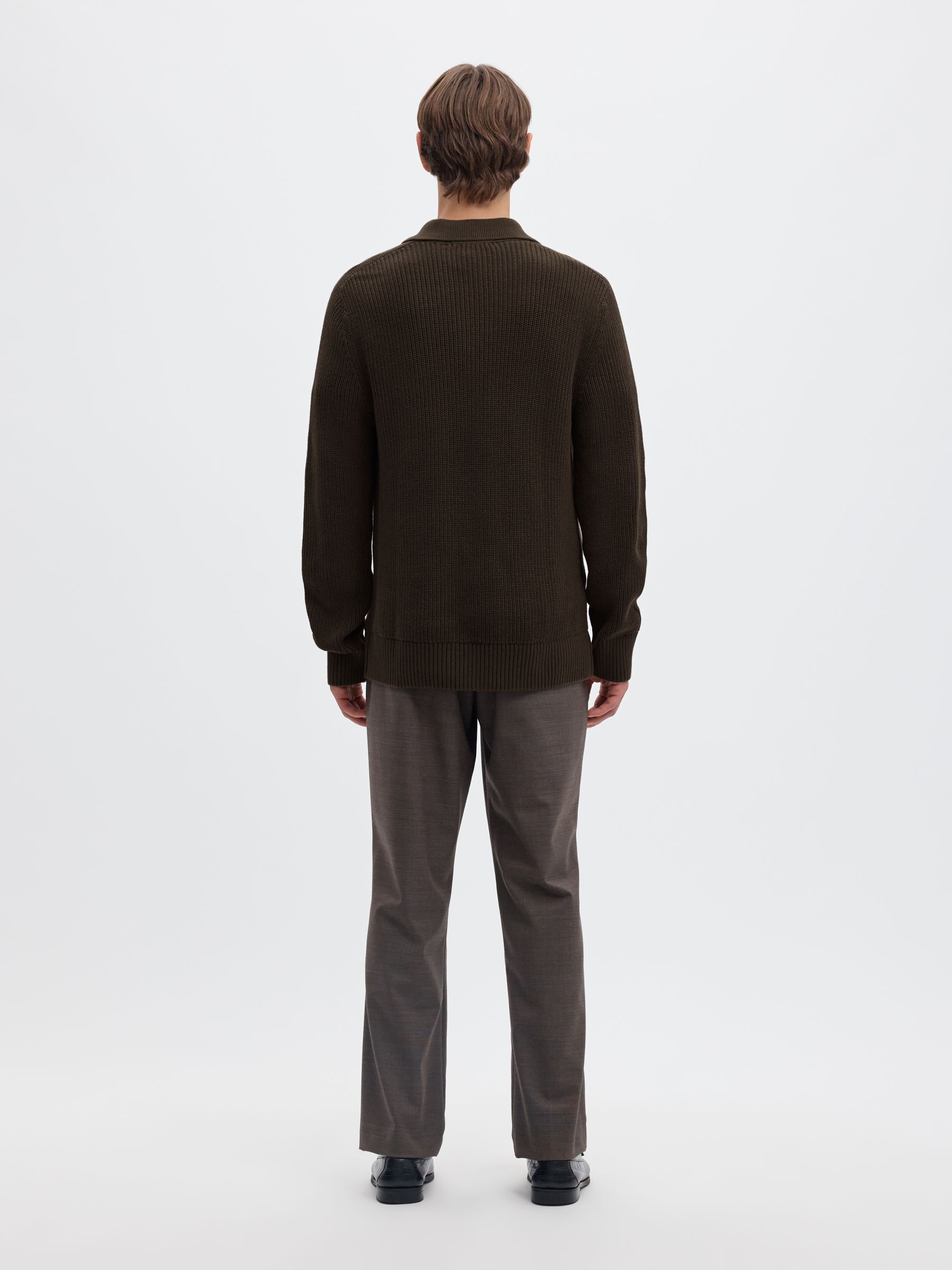 RIBBED PULLOVER