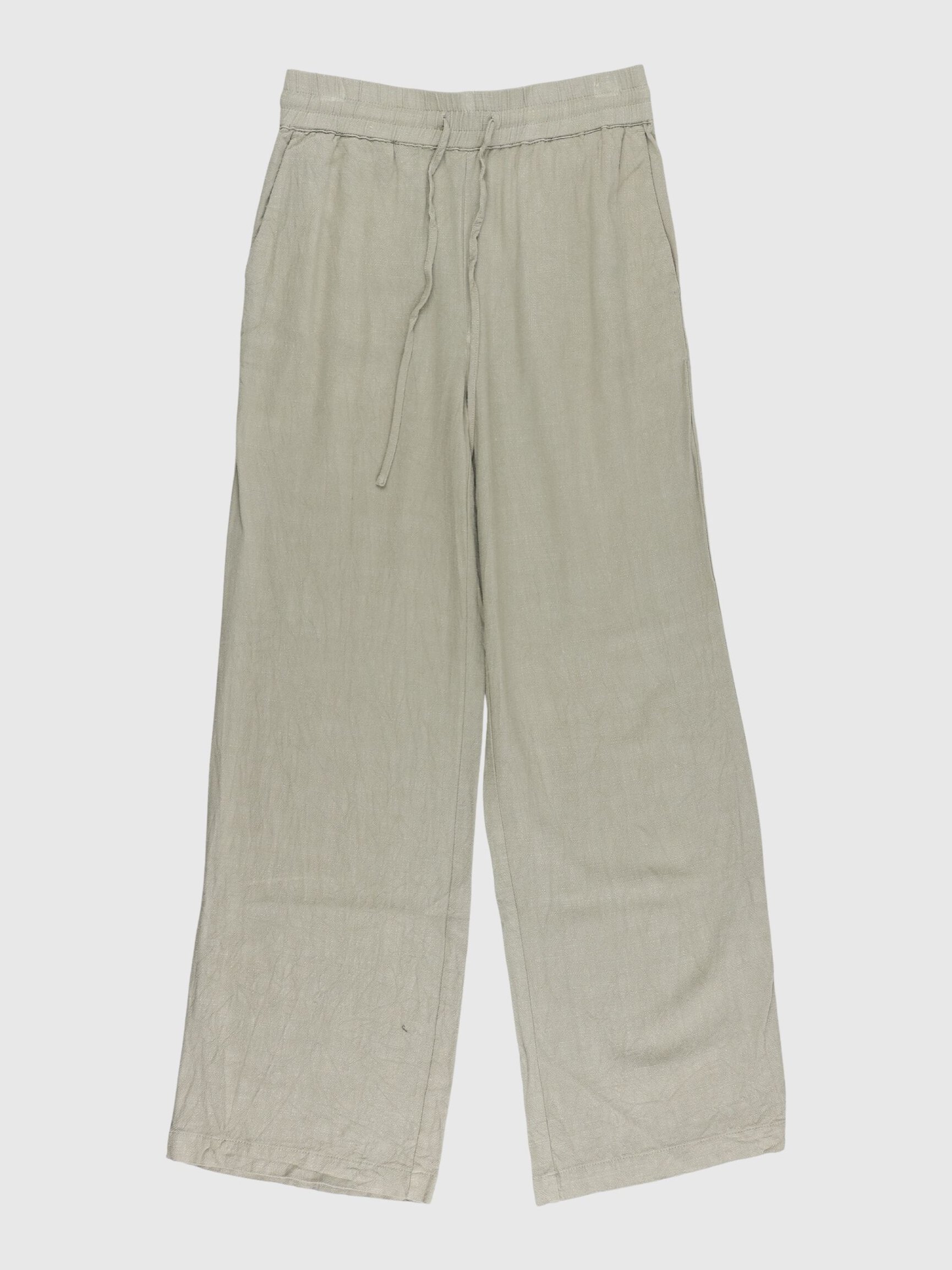 VISCOSE BLEND TROUSERS