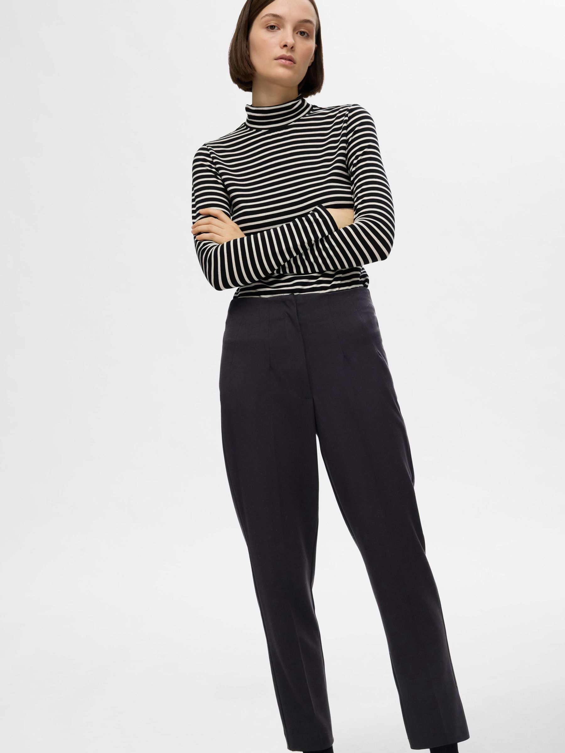 TAILORED TAPERED TROUSERS