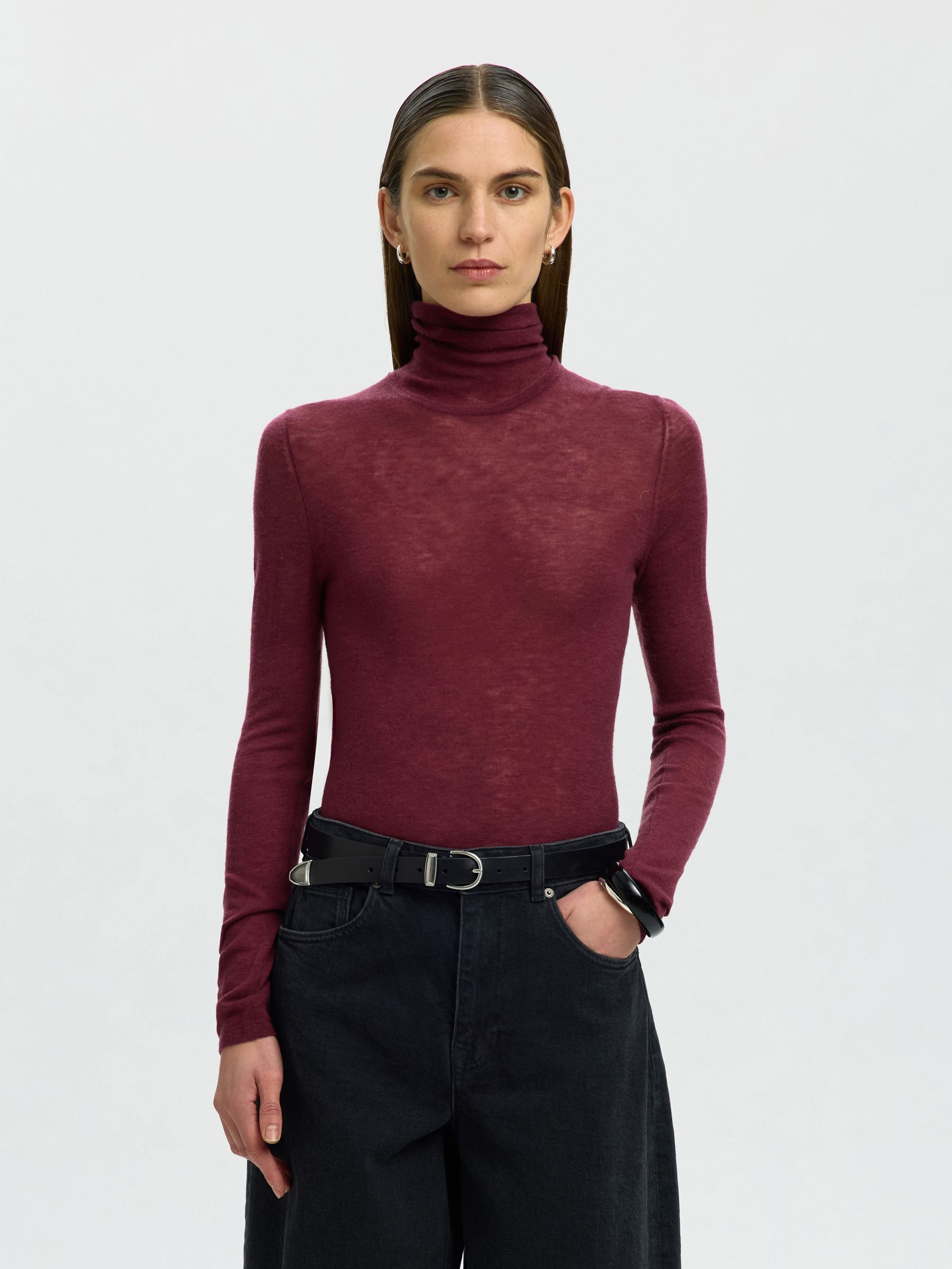 MERINO WOOL TURTLENECK
