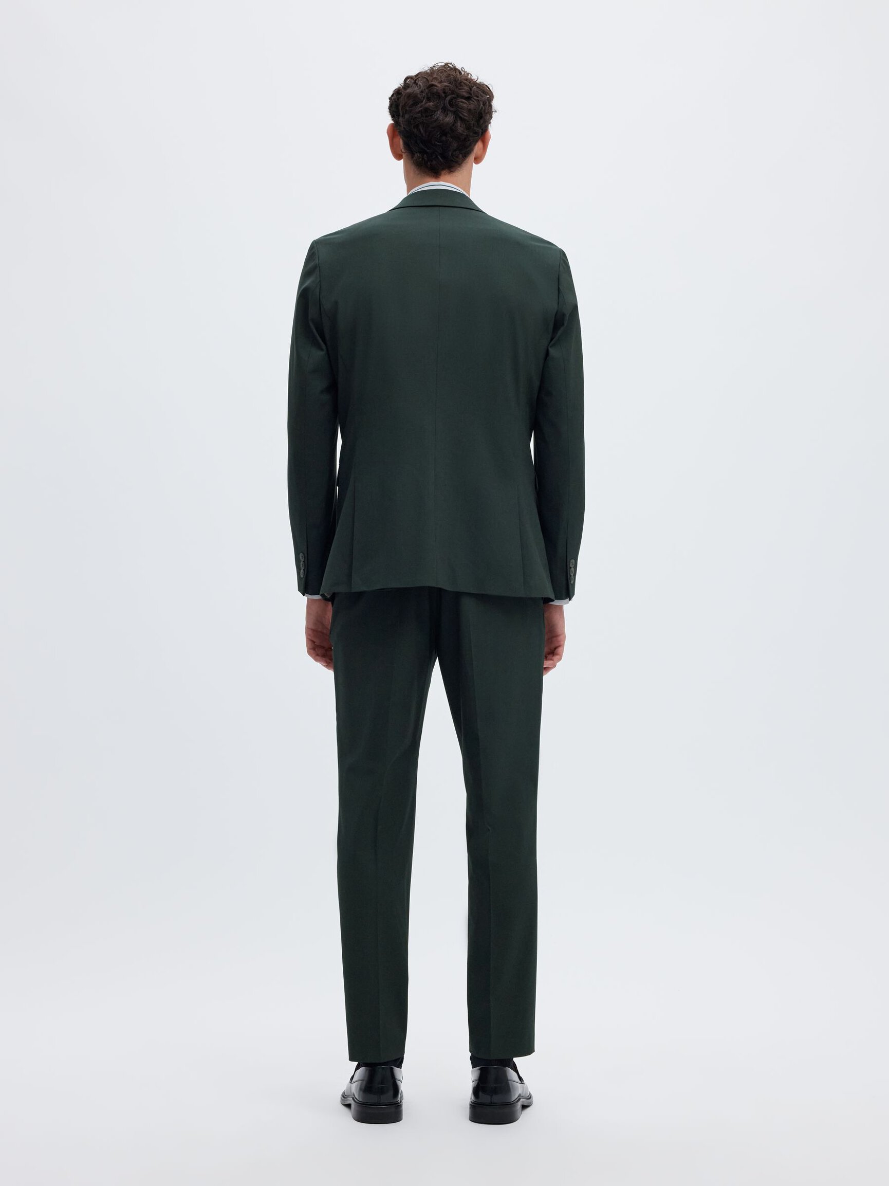 MEZCLA DE VISCOSA, CORTE SLIM BLAZER