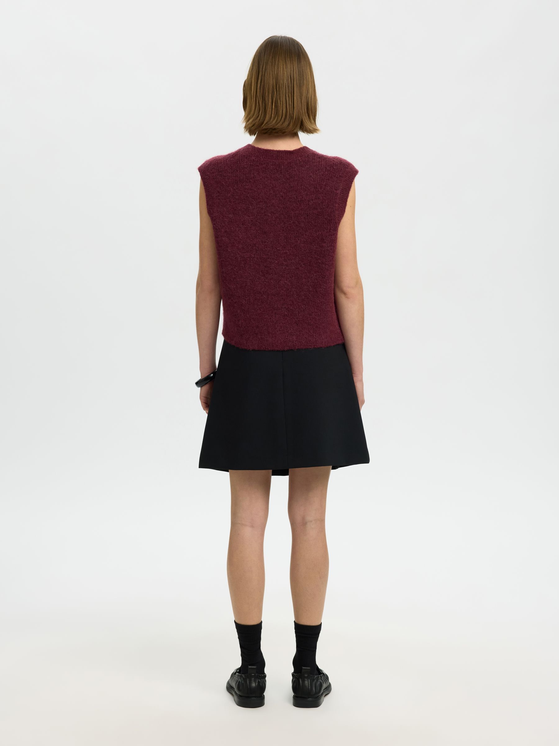 WOOL BLEND  WAISTCOAT