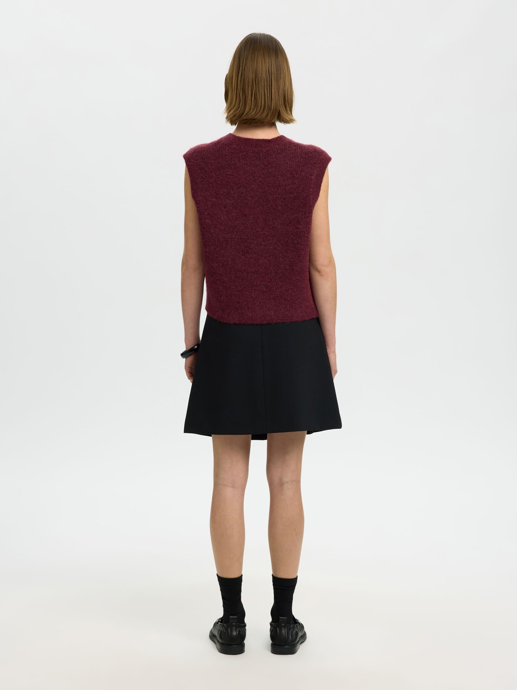WOOL BLEND WAISTCOAT