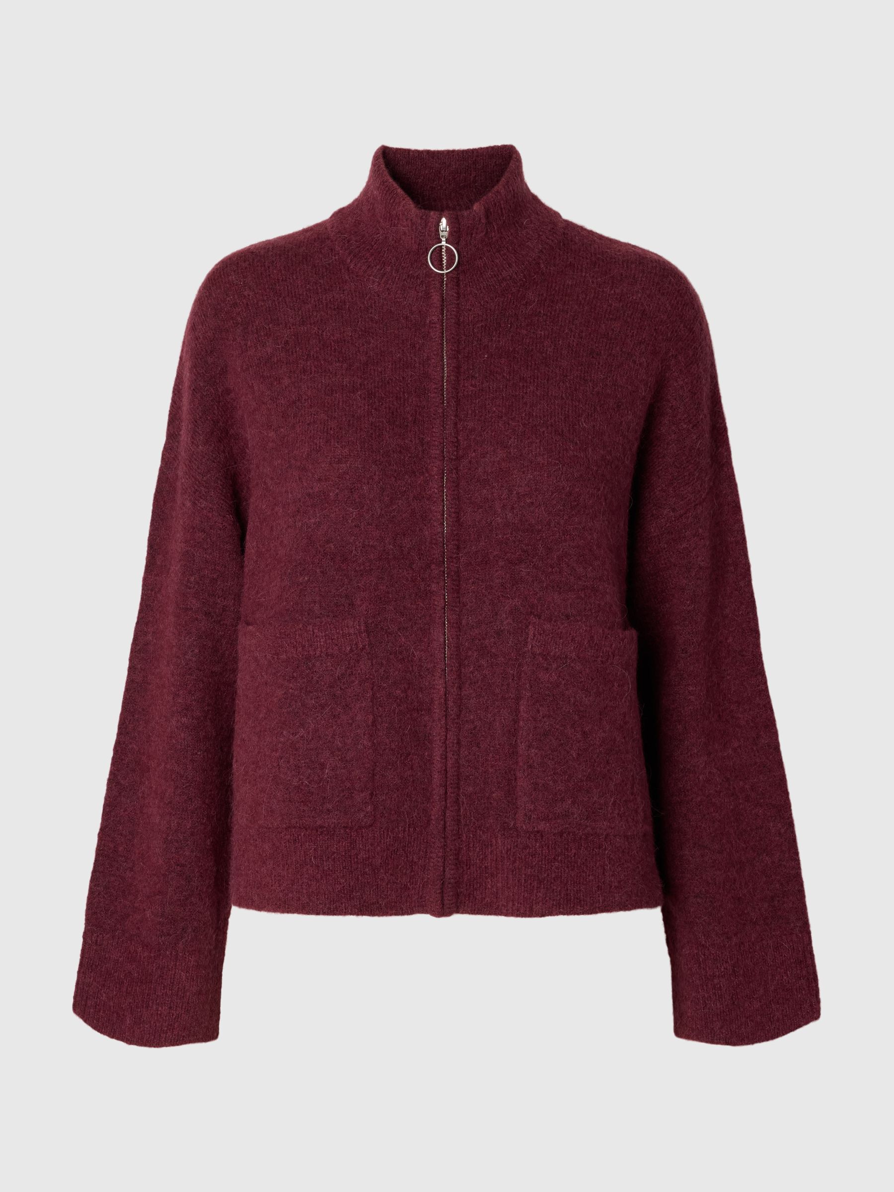 WOOL BLEND CARDIGAN