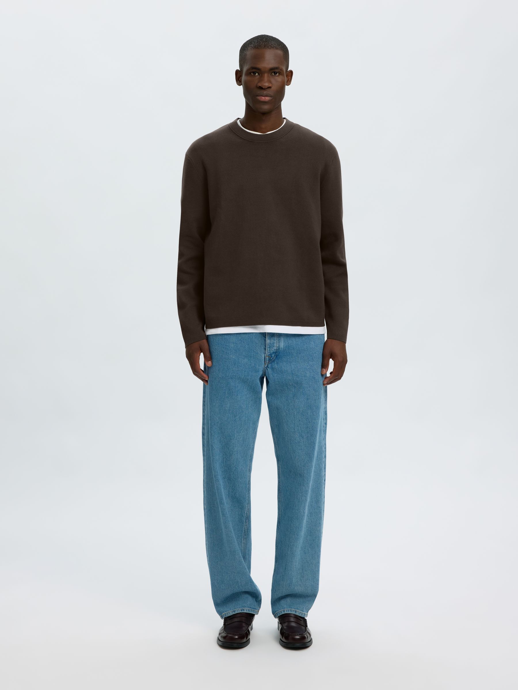 COTTON BLEND PULLOVER