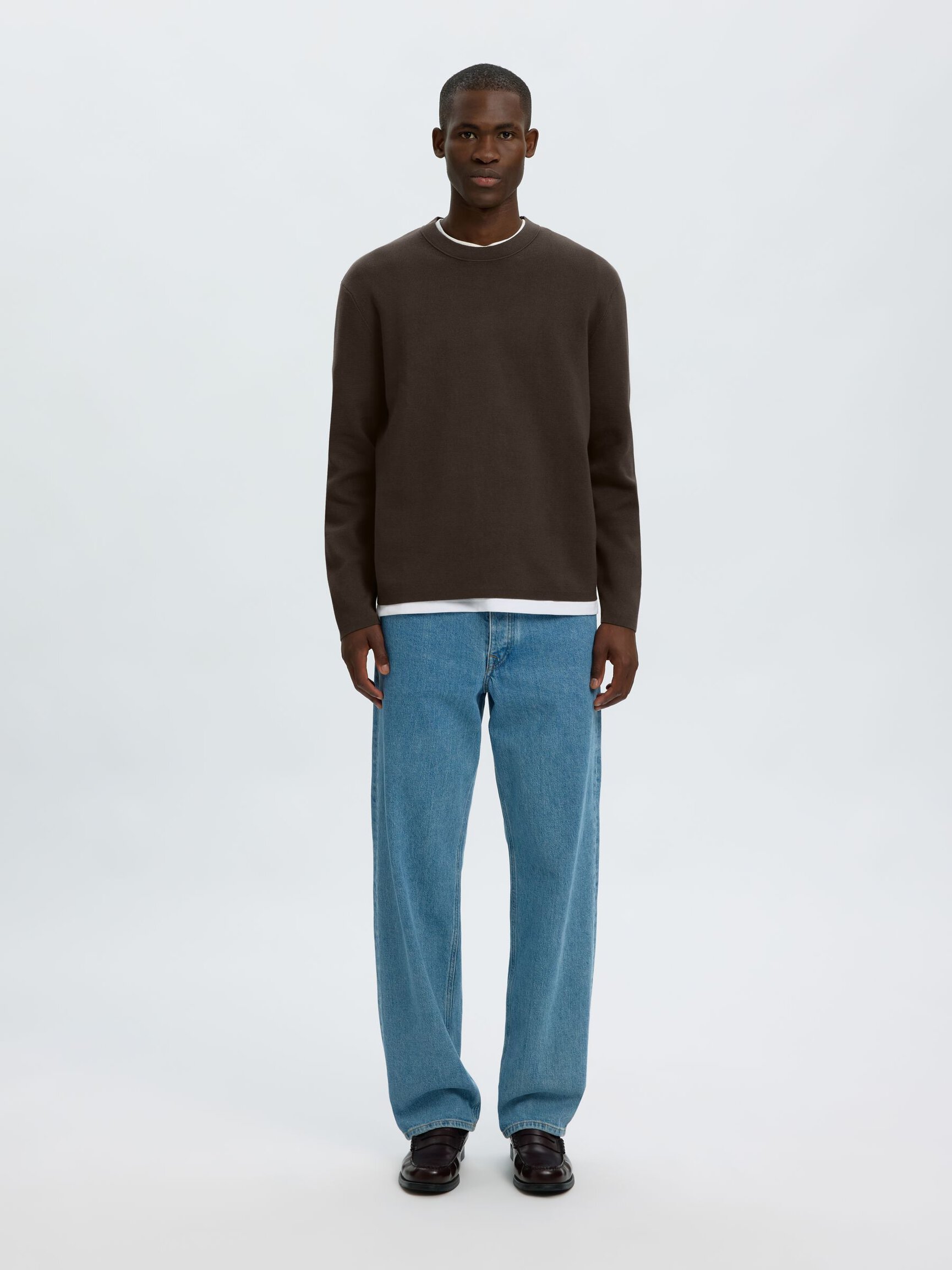 COTTON BLEND PULLOVER