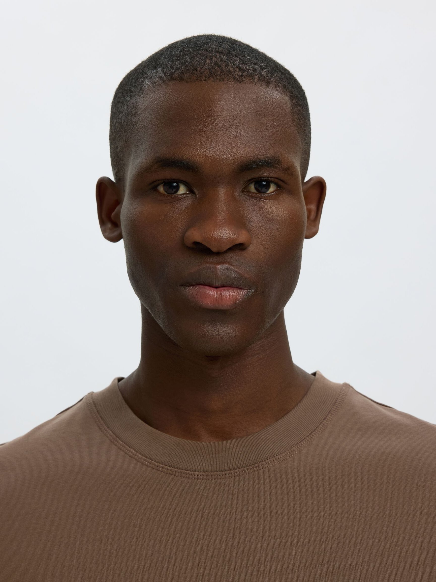 100% COTTON CREWNECK T-SHIRT