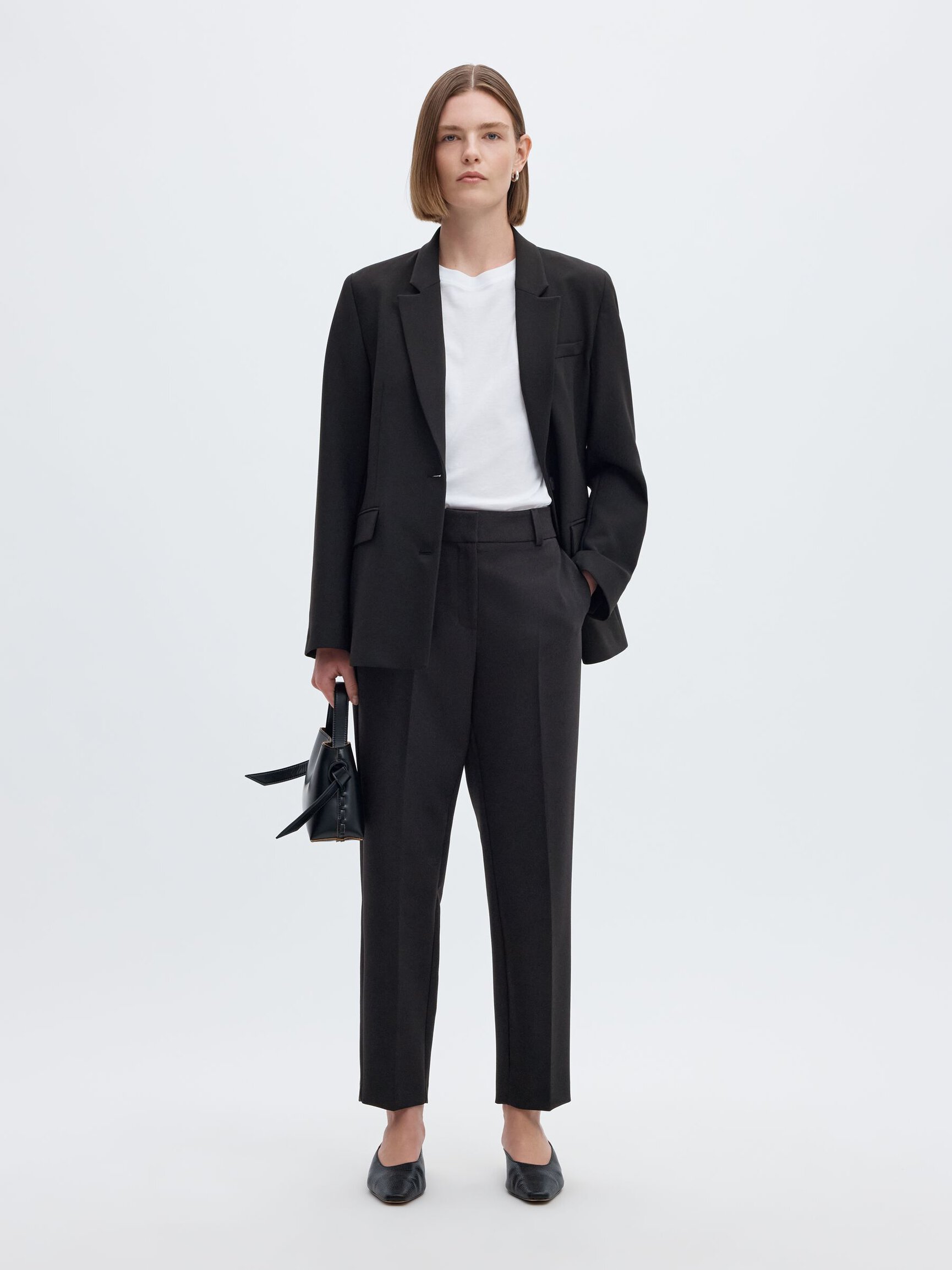 SLIM FIT TROUSERS