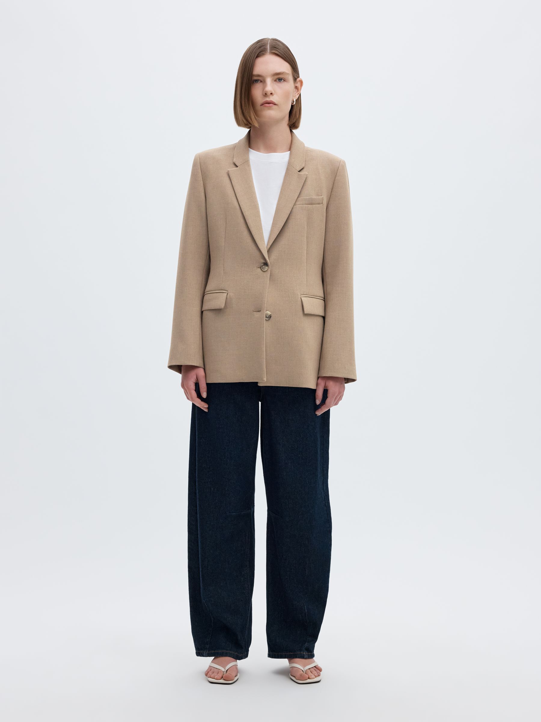 KLASSISCHER VISKOSEMIX BLAZER