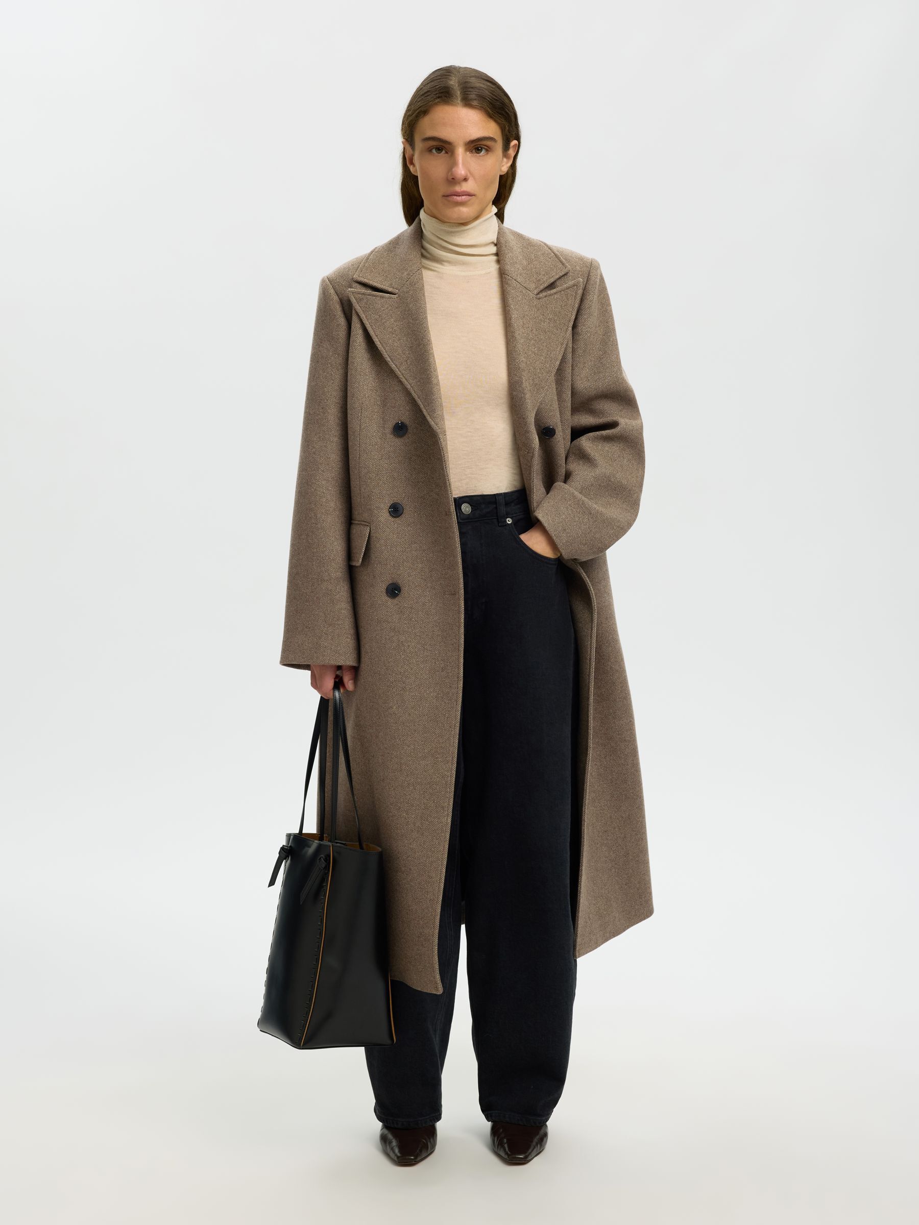WOOL BLEND COAT