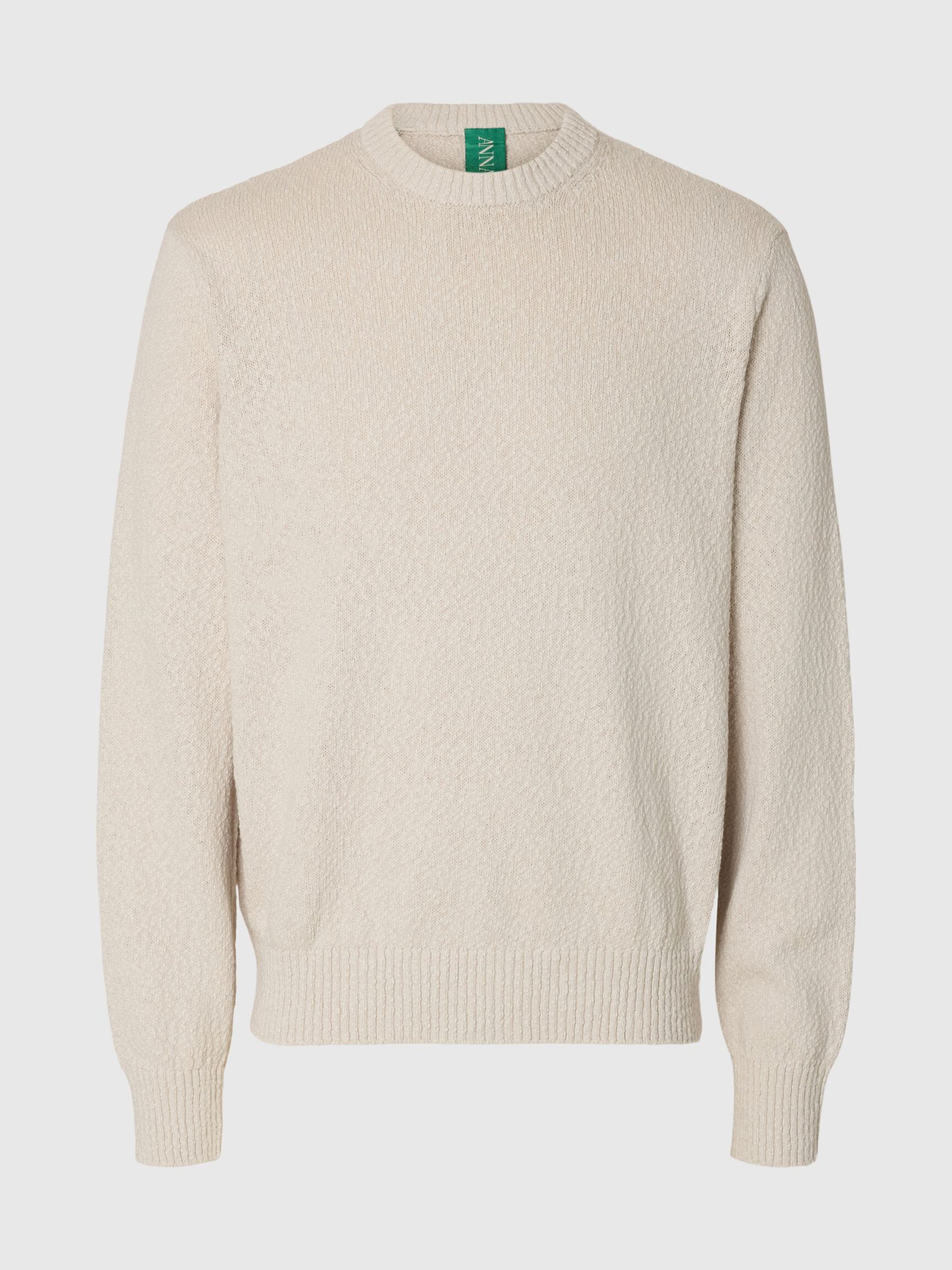 COTTON CREWNECK JUMPER