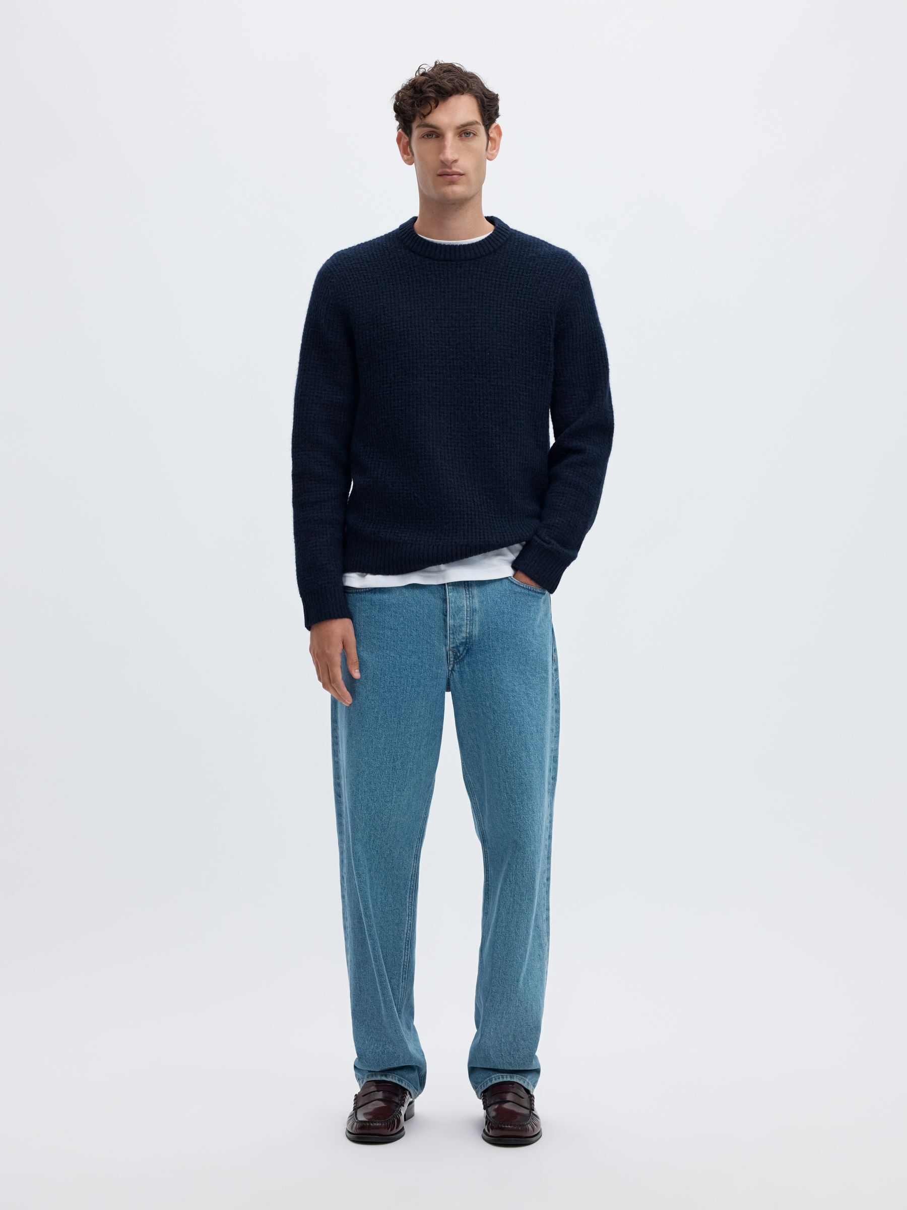 VAFFELSTRIK JUMPER
