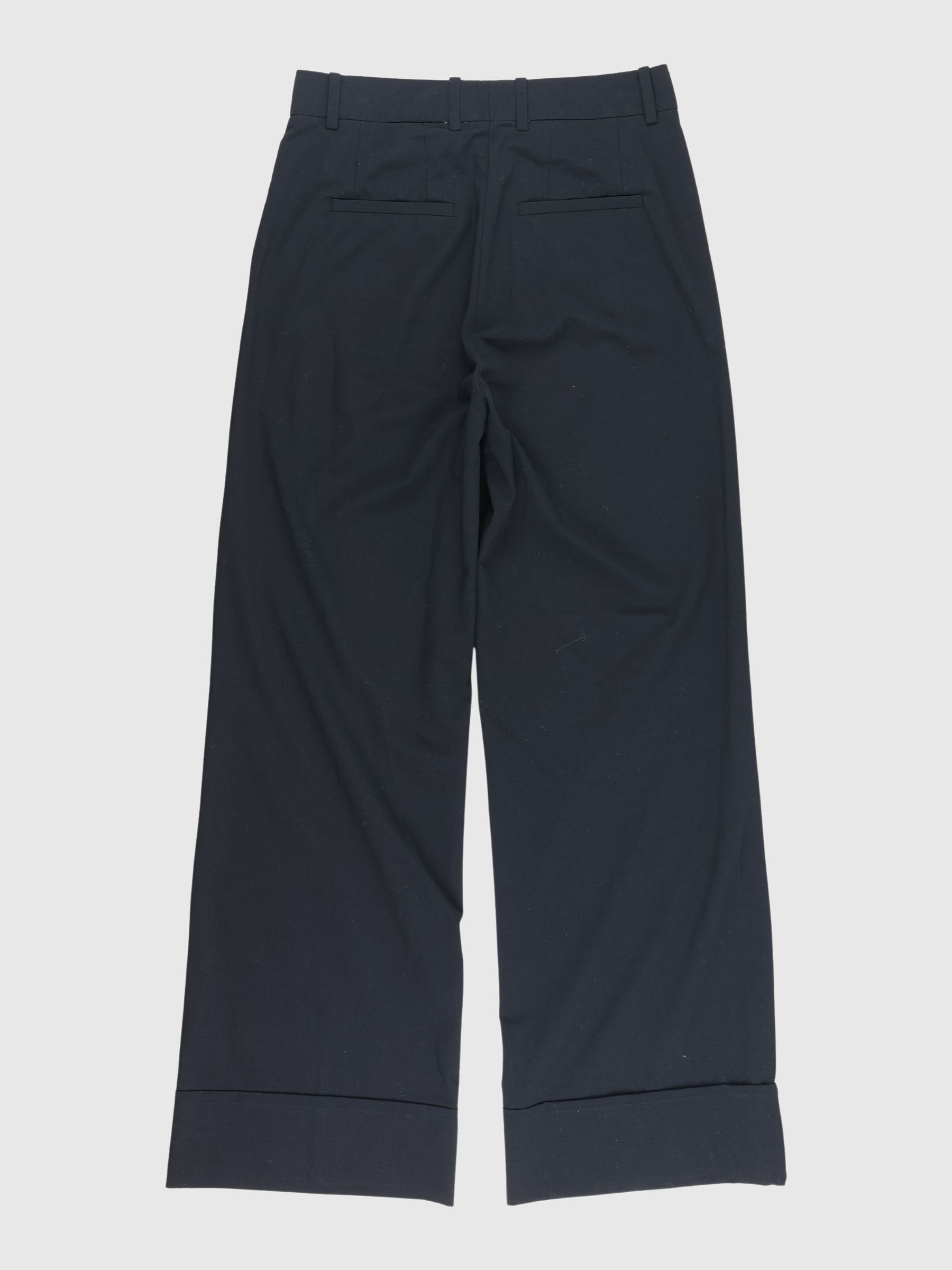 WIDE FIT SUIT TROUSERS