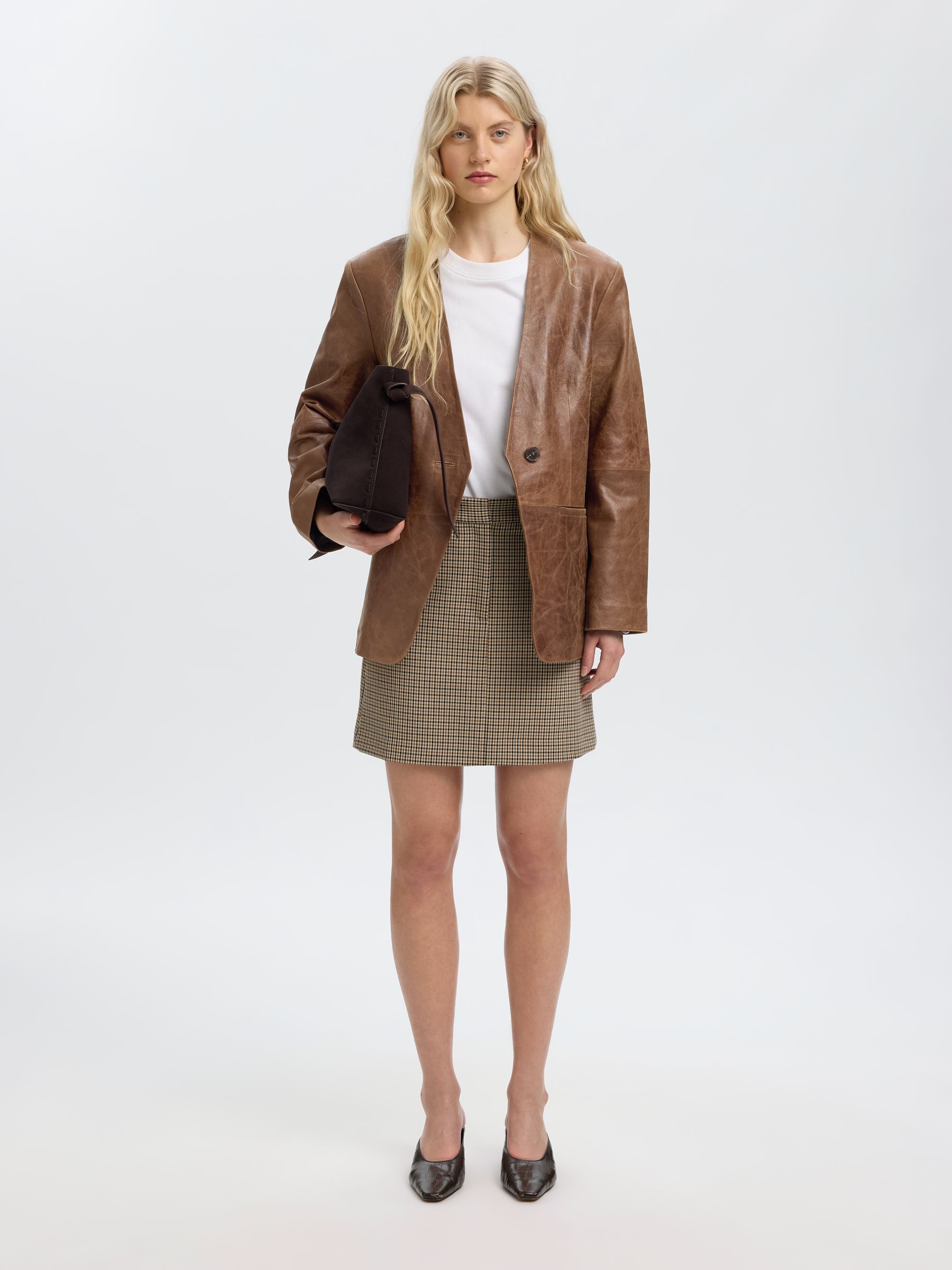 OVERSIZED LEATHER JACKET