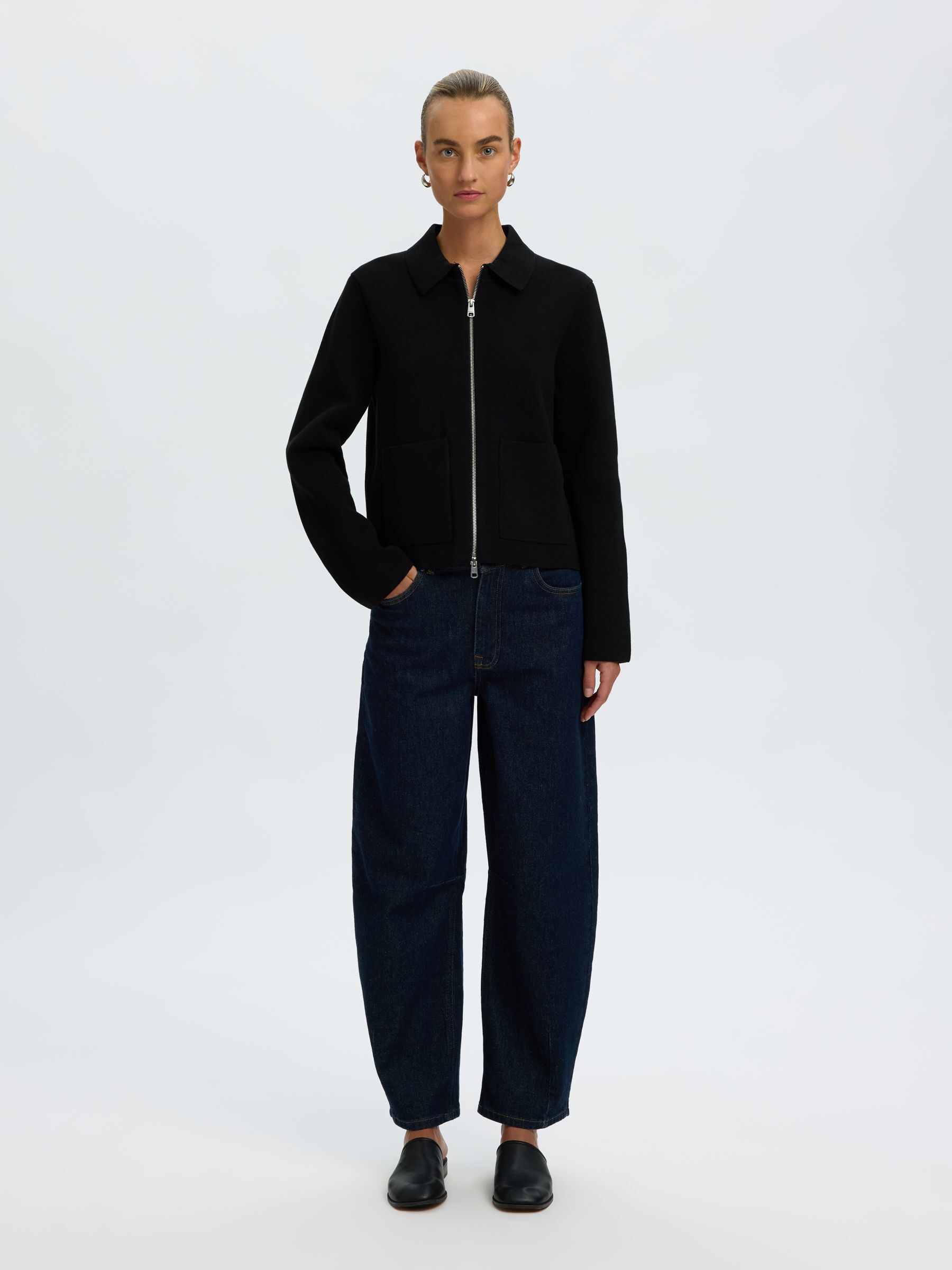 COTTON BLEND CARDIGAN