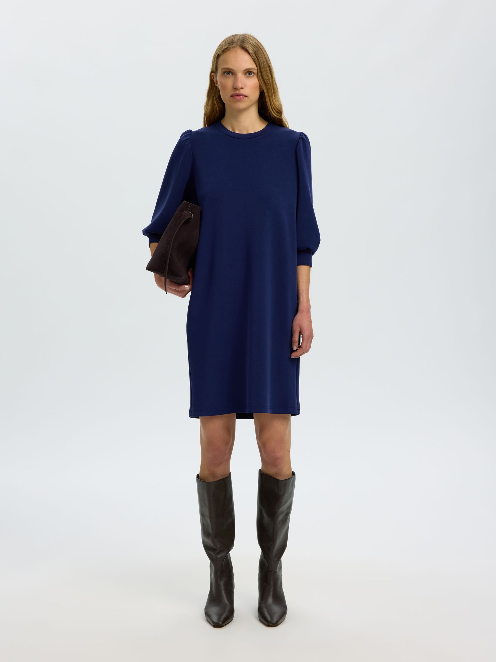 MINI SWEATSHIRT DRESS
