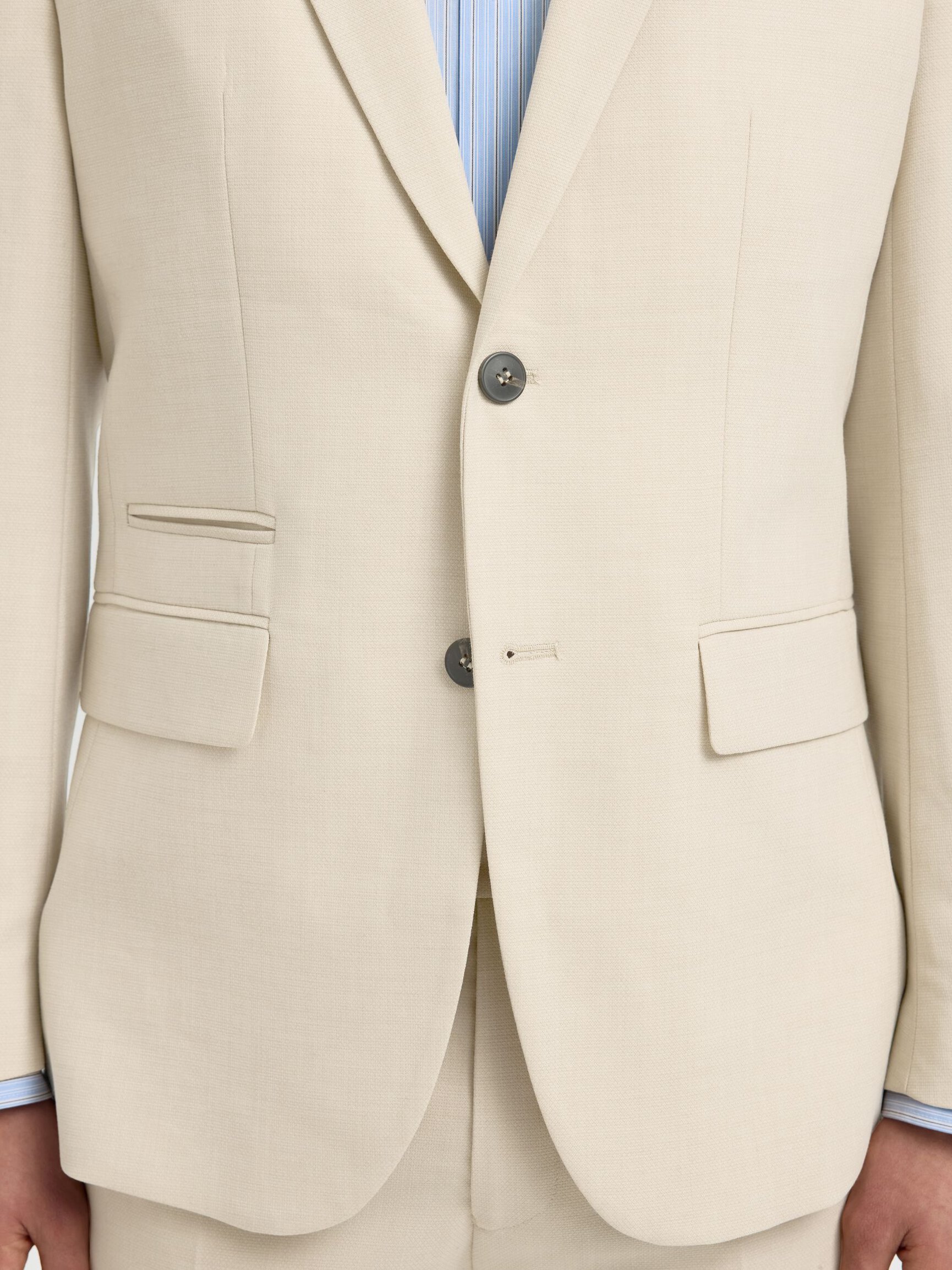 TISSÉ EN LAINE MÉLANGÉE BLAZER