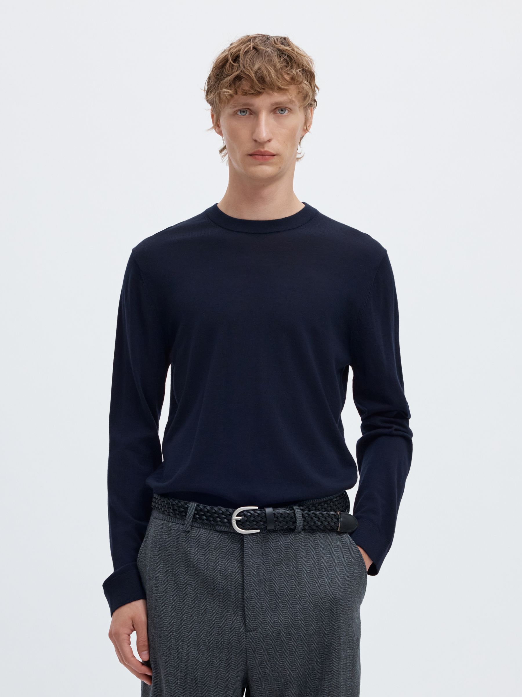 100% MERINO WOOL PULLOVER