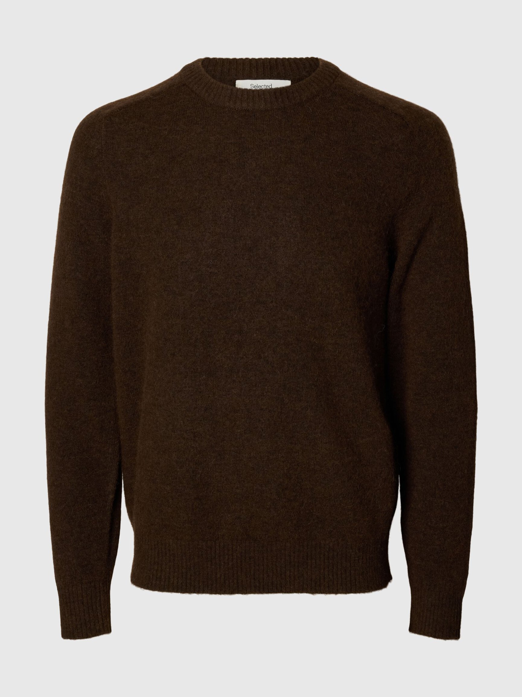 LANGERMET STRIKKET PULLOVER