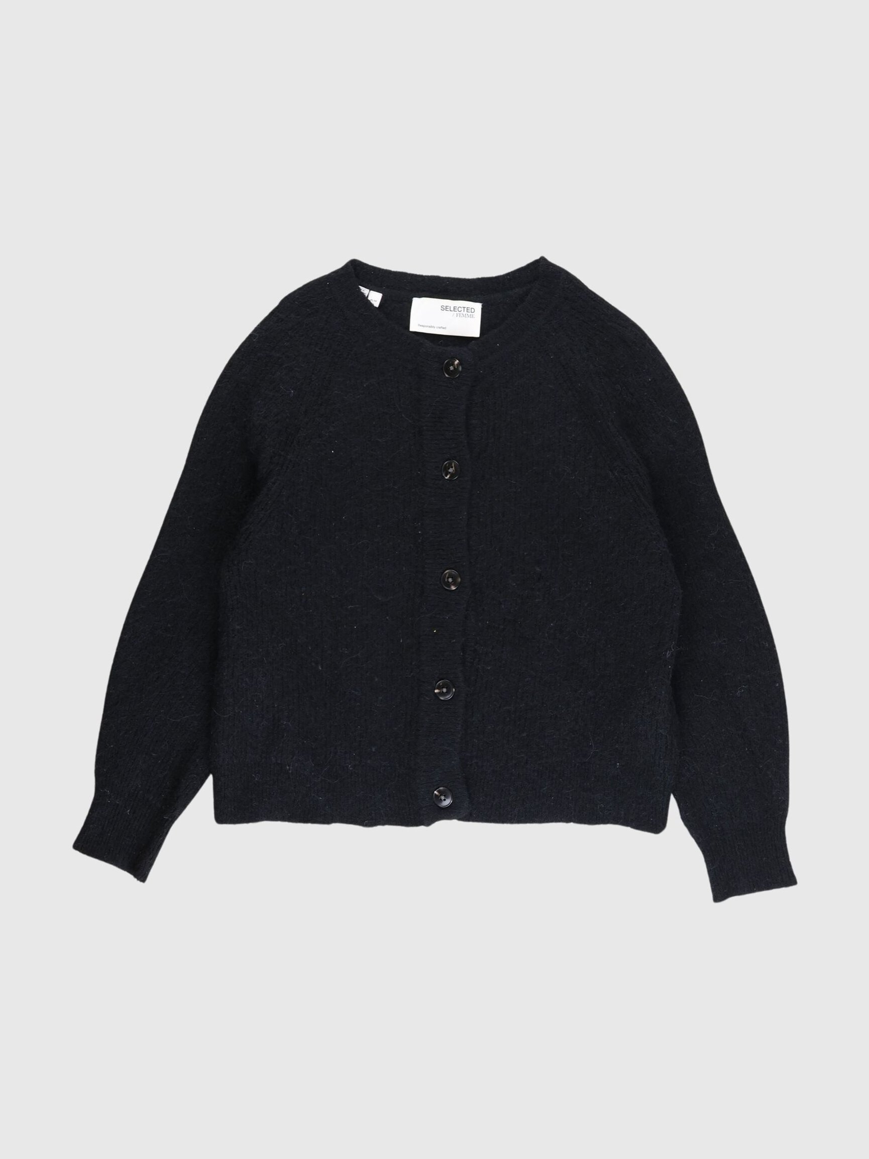 WOOL BLEND CARDIGAN