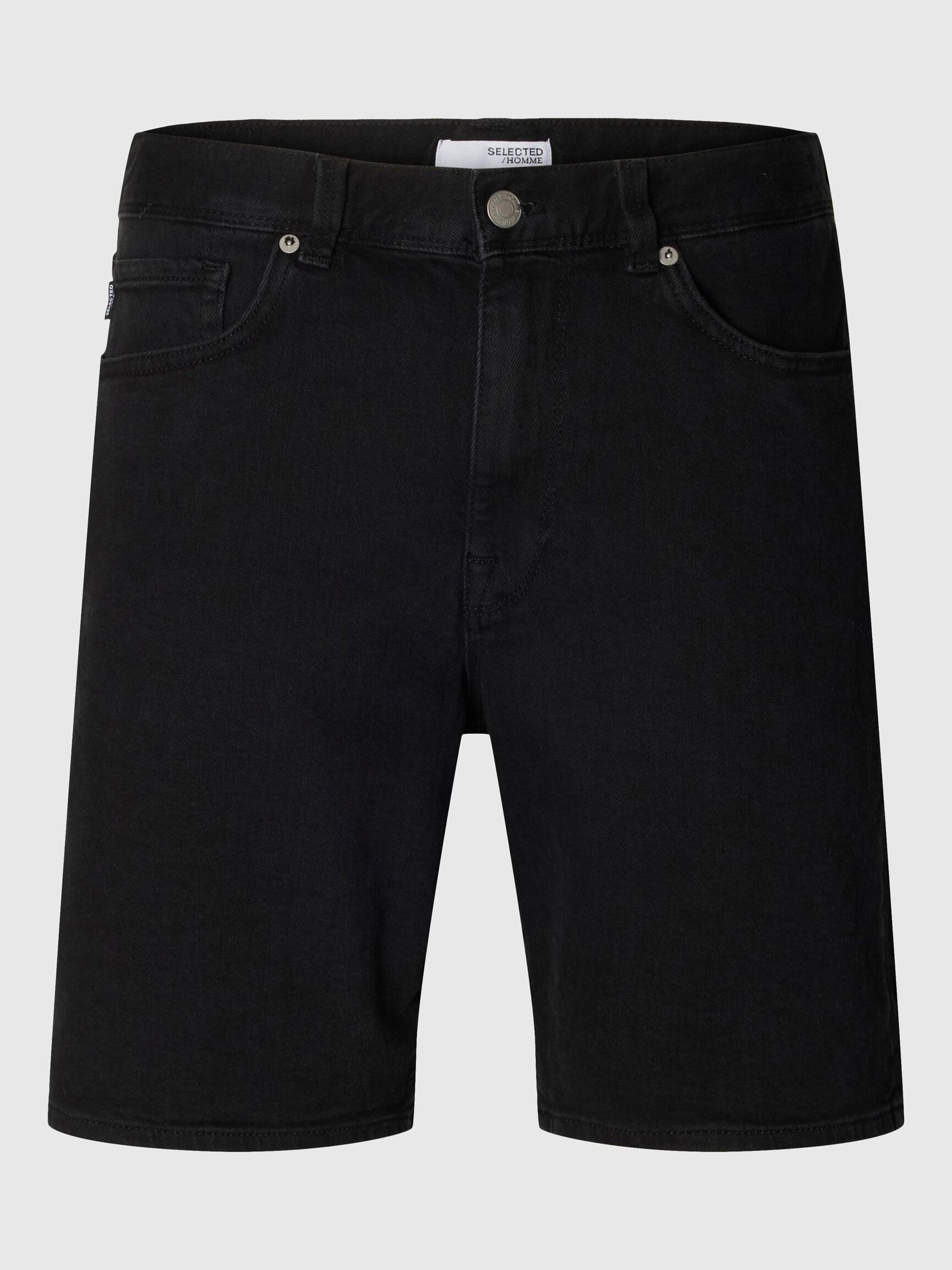 REGULAR FIT DENIM SHORTS