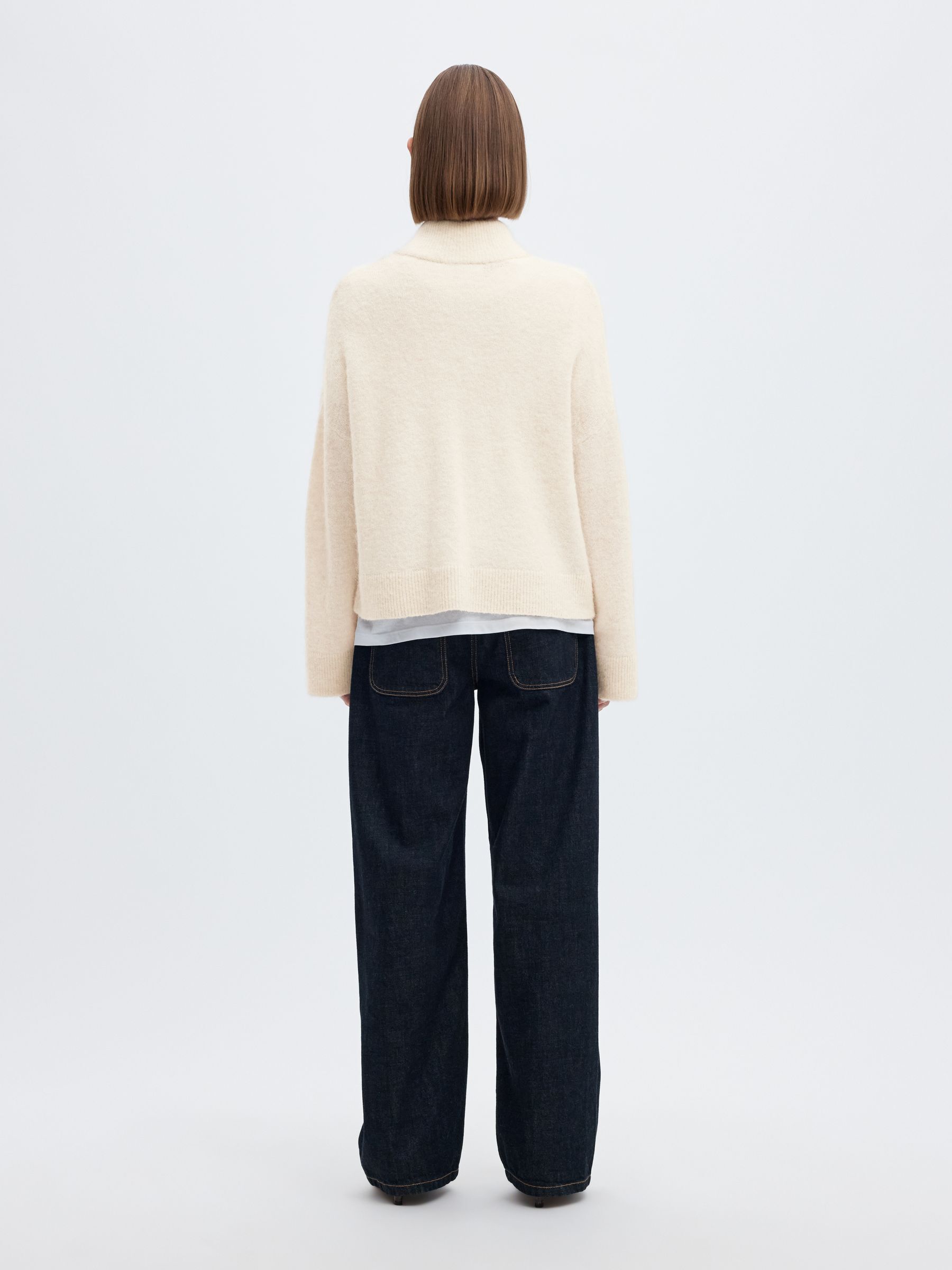 WOOL BLEND CARDIGAN