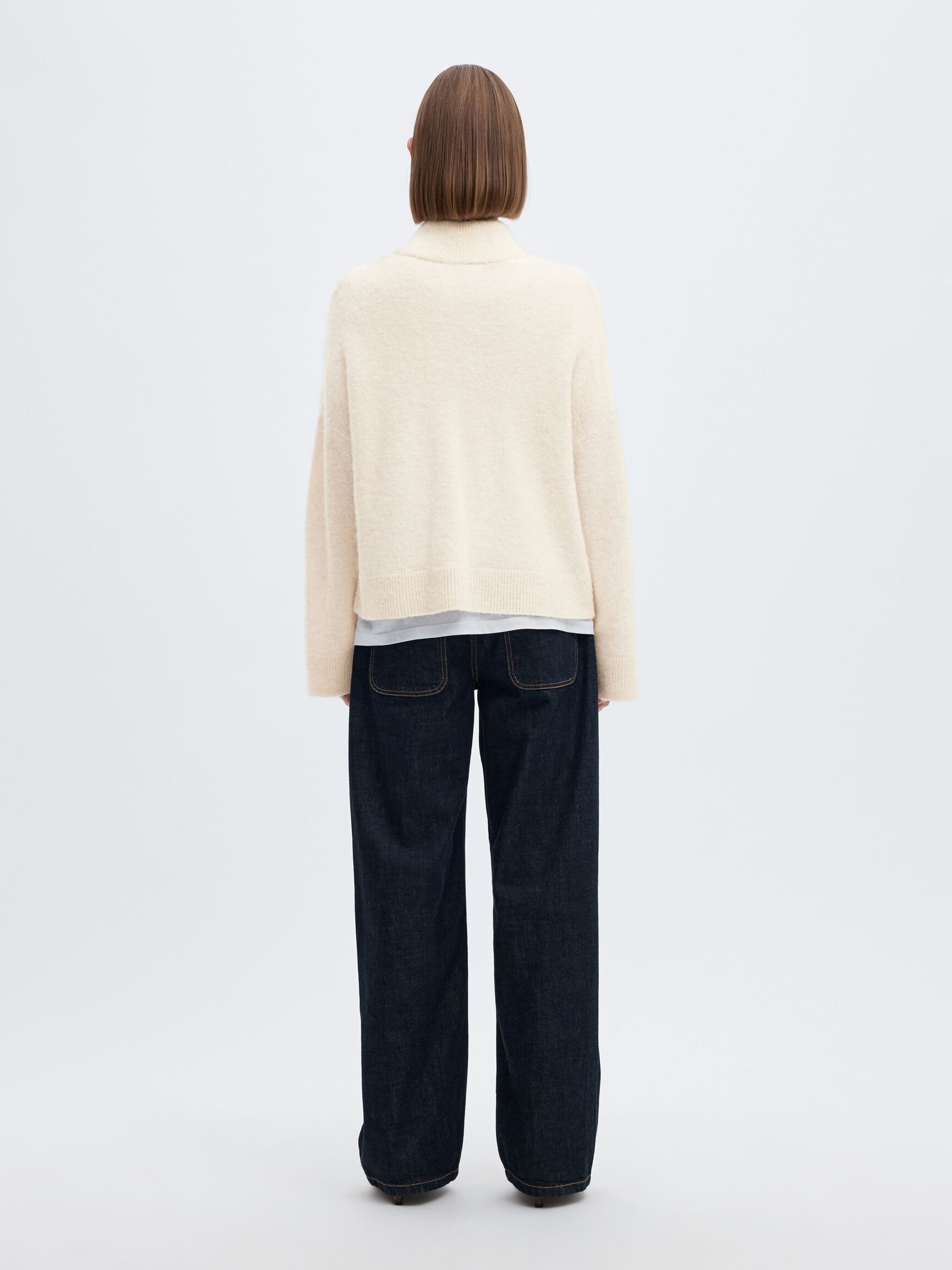 WOOL BLEND CARDIGAN