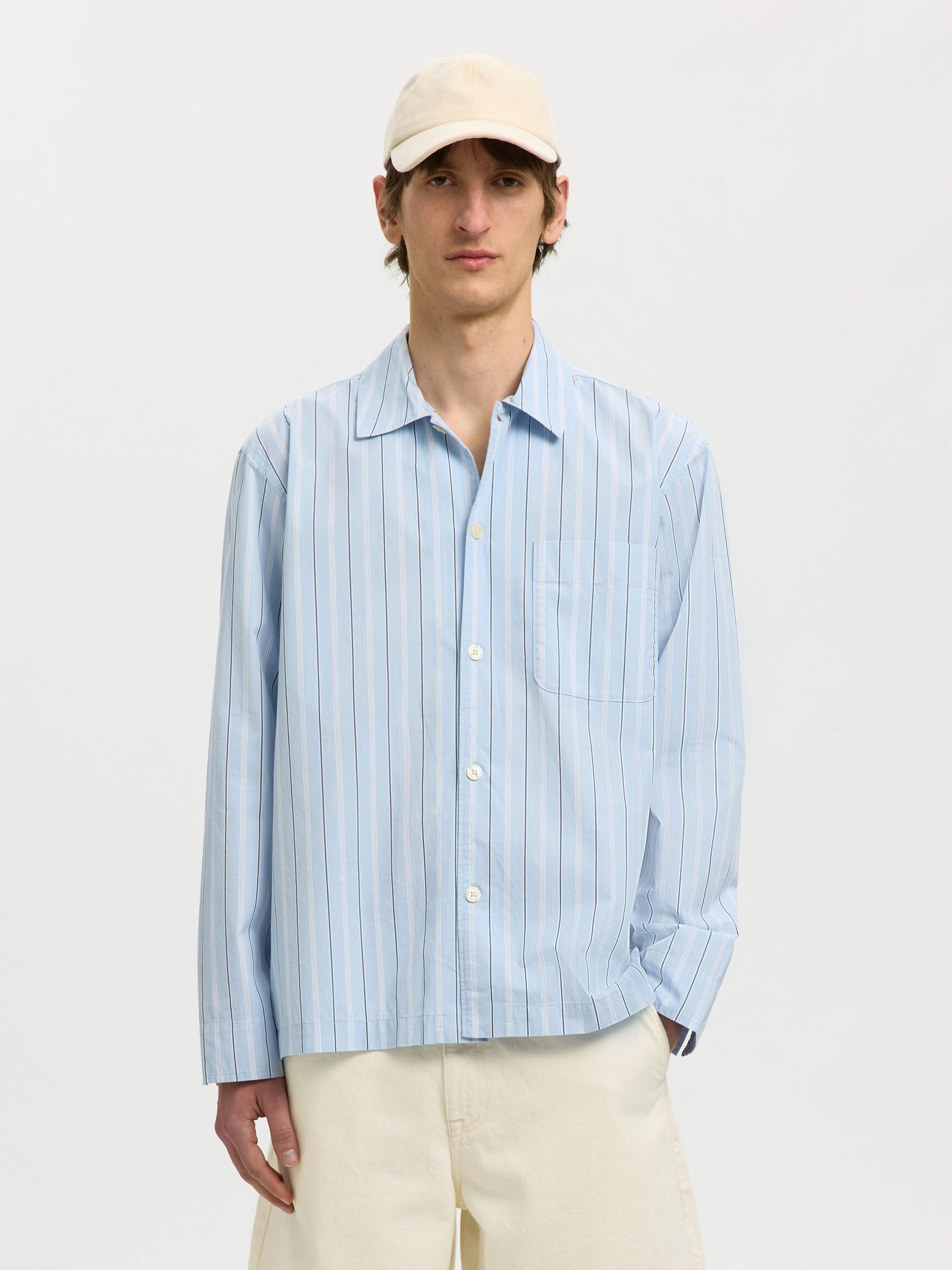 RELAXED FIT LONG SLEEVED SHIRT