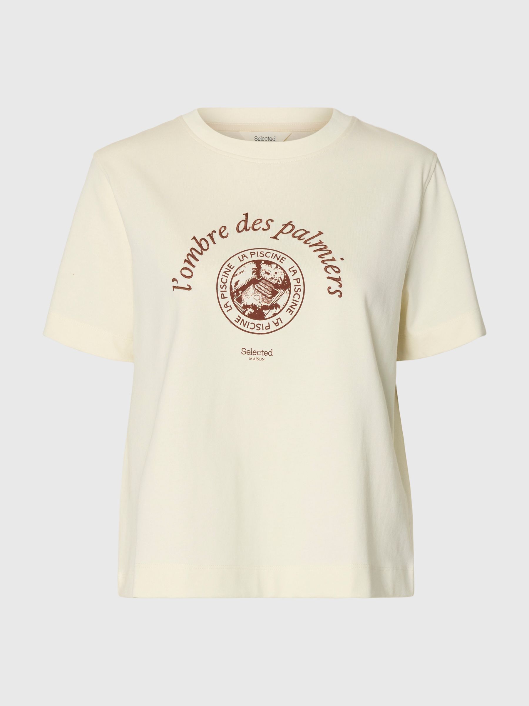 100% COTTON CREWNECK T-SHIRT