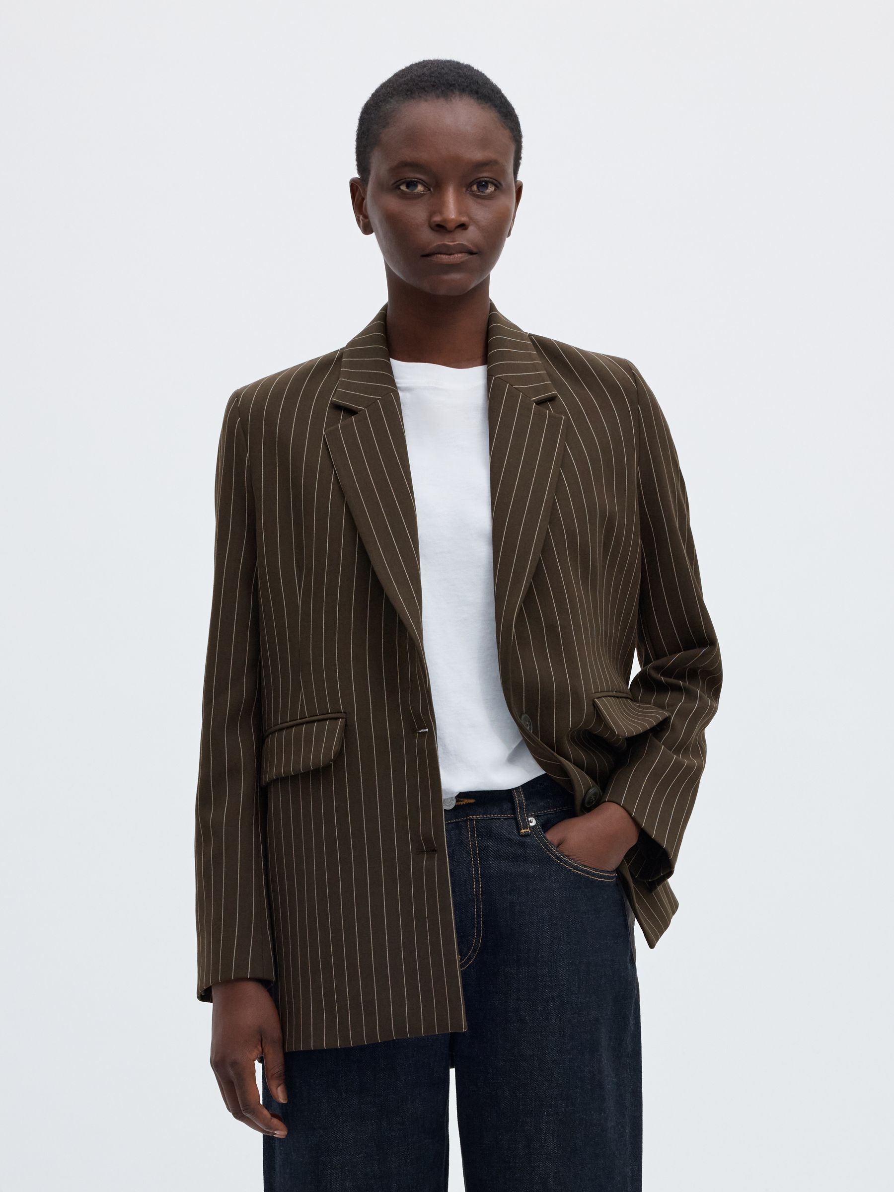VISCOSEMIX OVERSIZED BLAZER