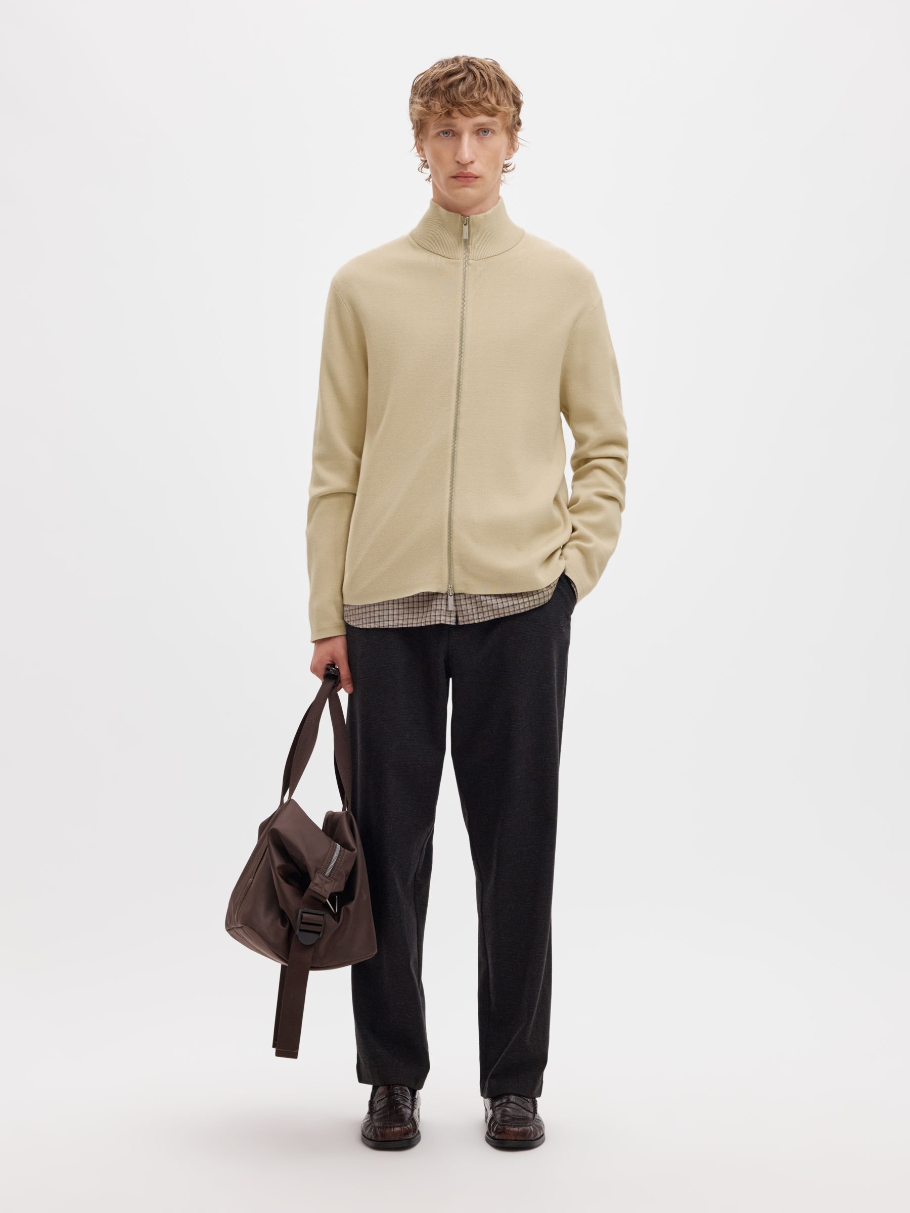 RELAXED FIT CARDIGAN