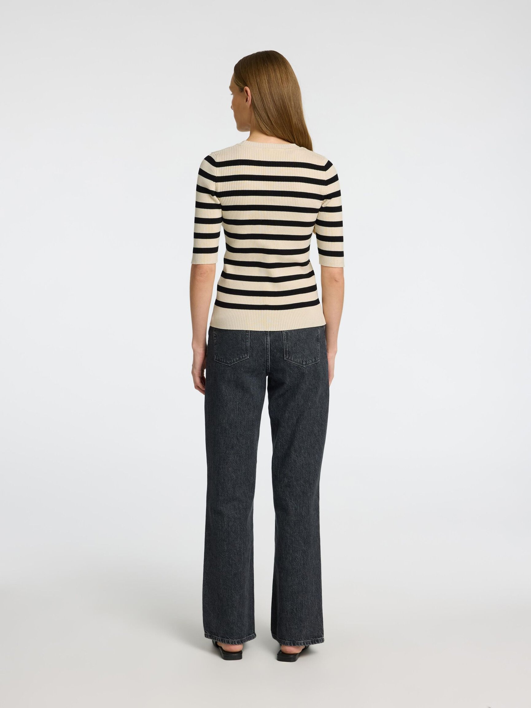 VISCOSE BLEND KNITTED TOP