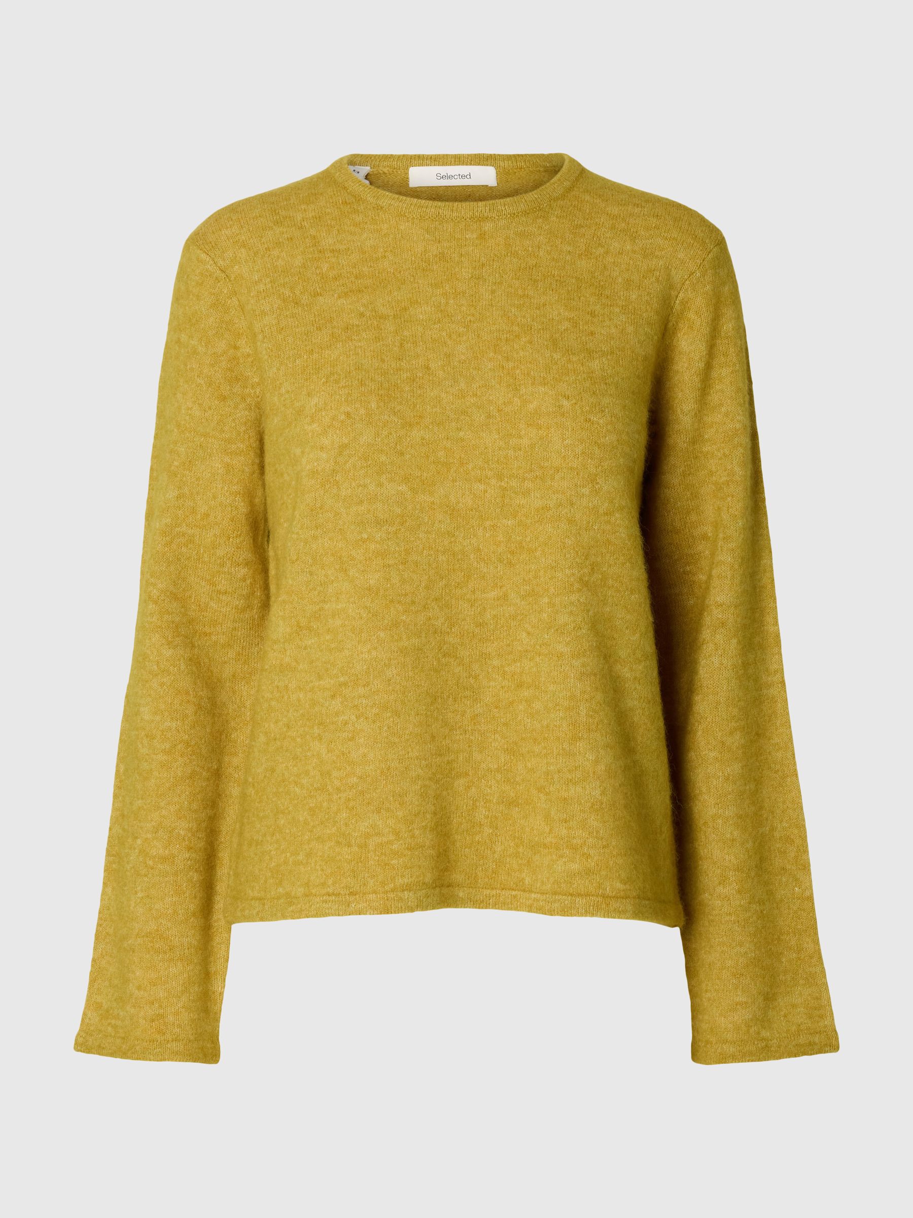 WOOL BLEND KNITTED PULLOVER