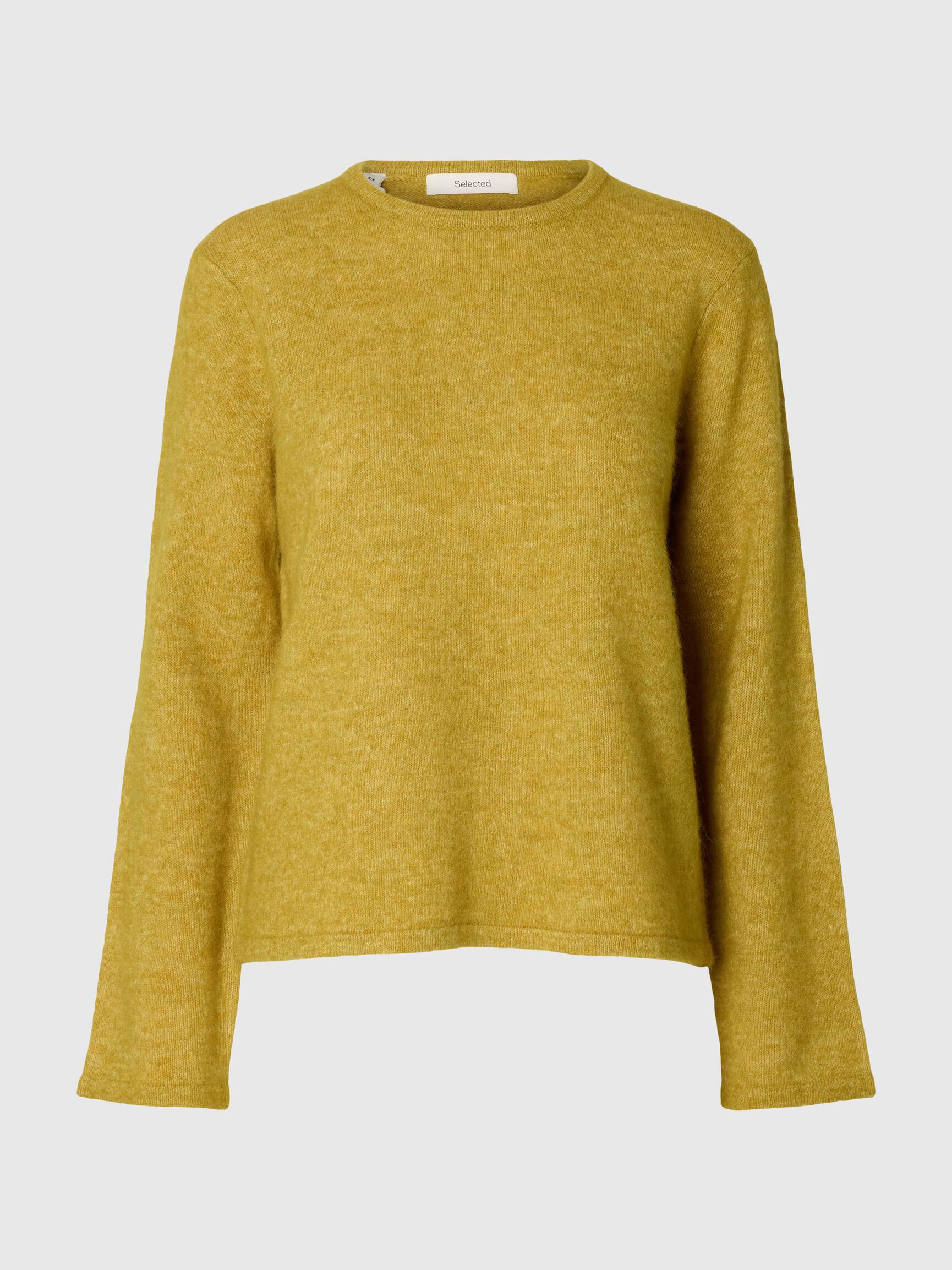 WOOL BLEND KNITTED PULLOVER
