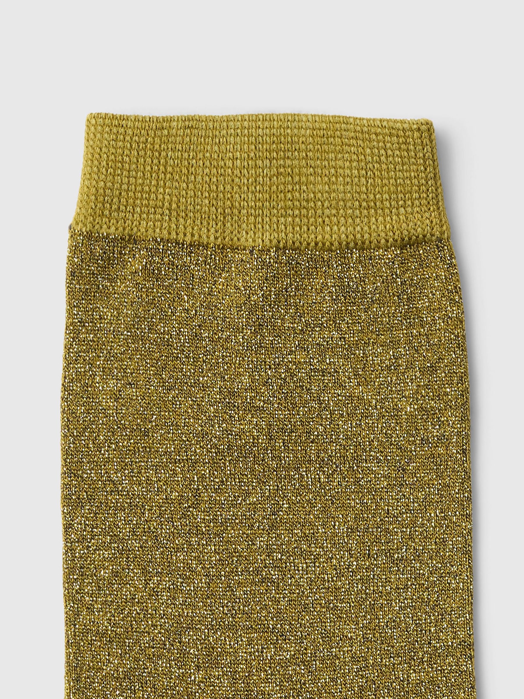 GLITZER GESTRICKTE SOCKEN