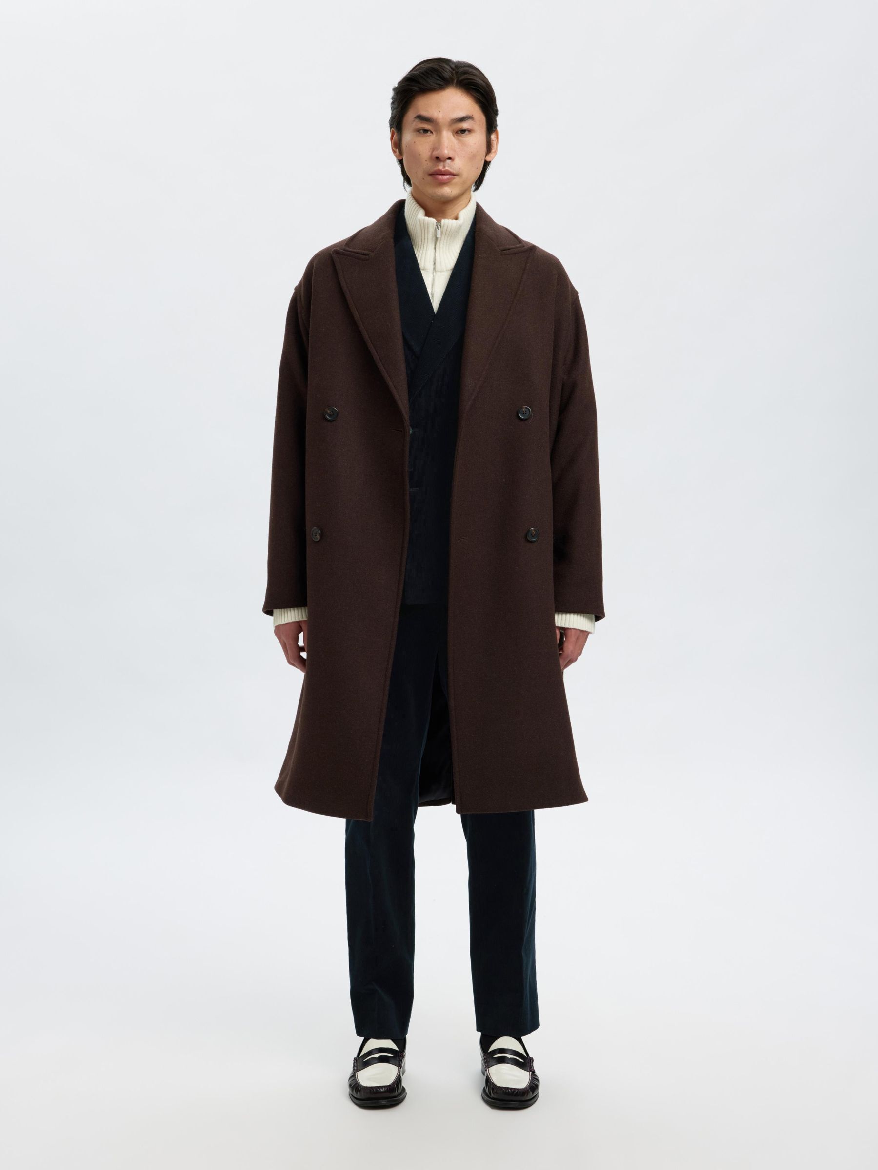 REGULAR FIT CORDUROY TROUSERS