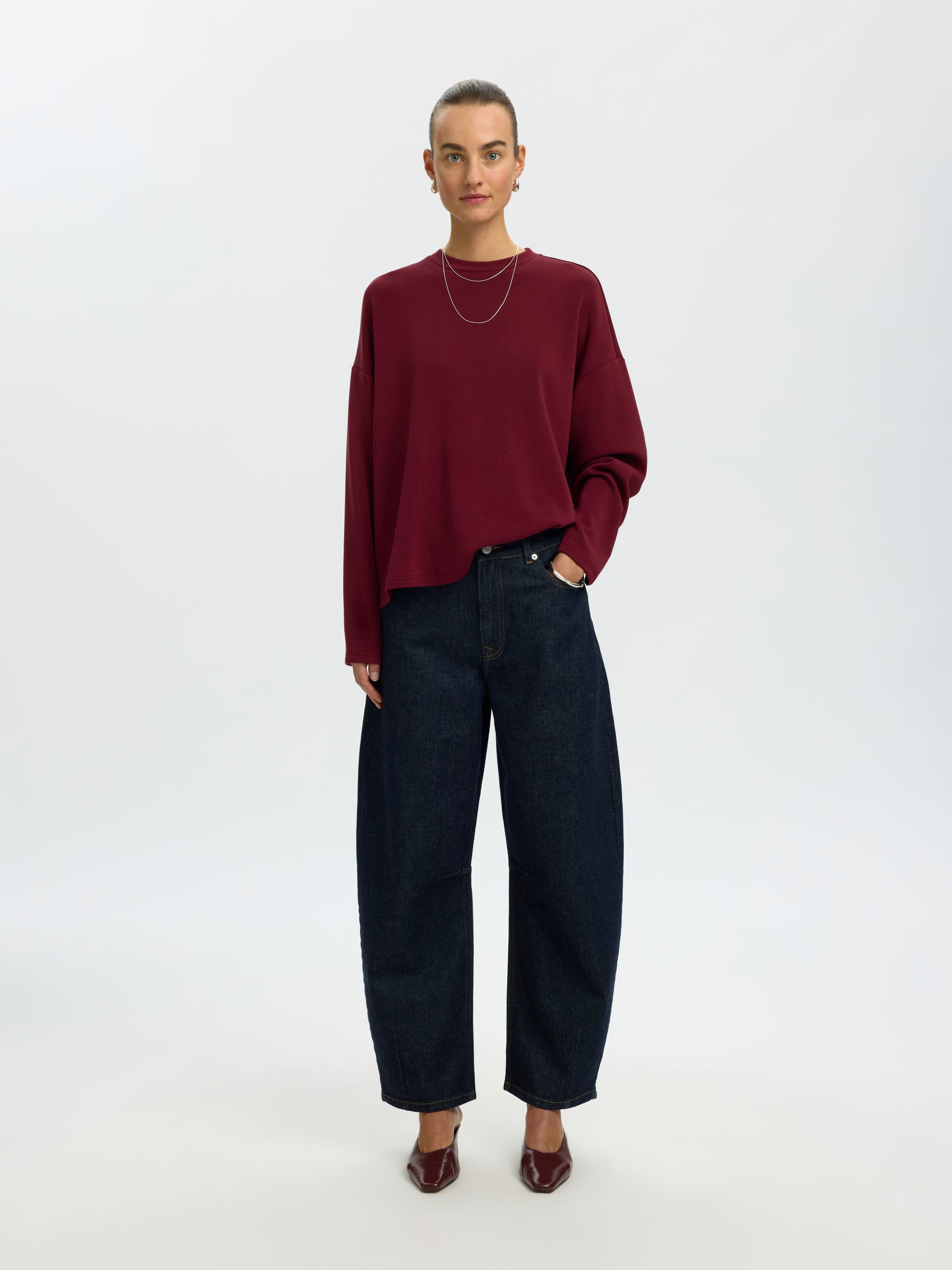 OVERSIZED LONG SLEEVED TOP