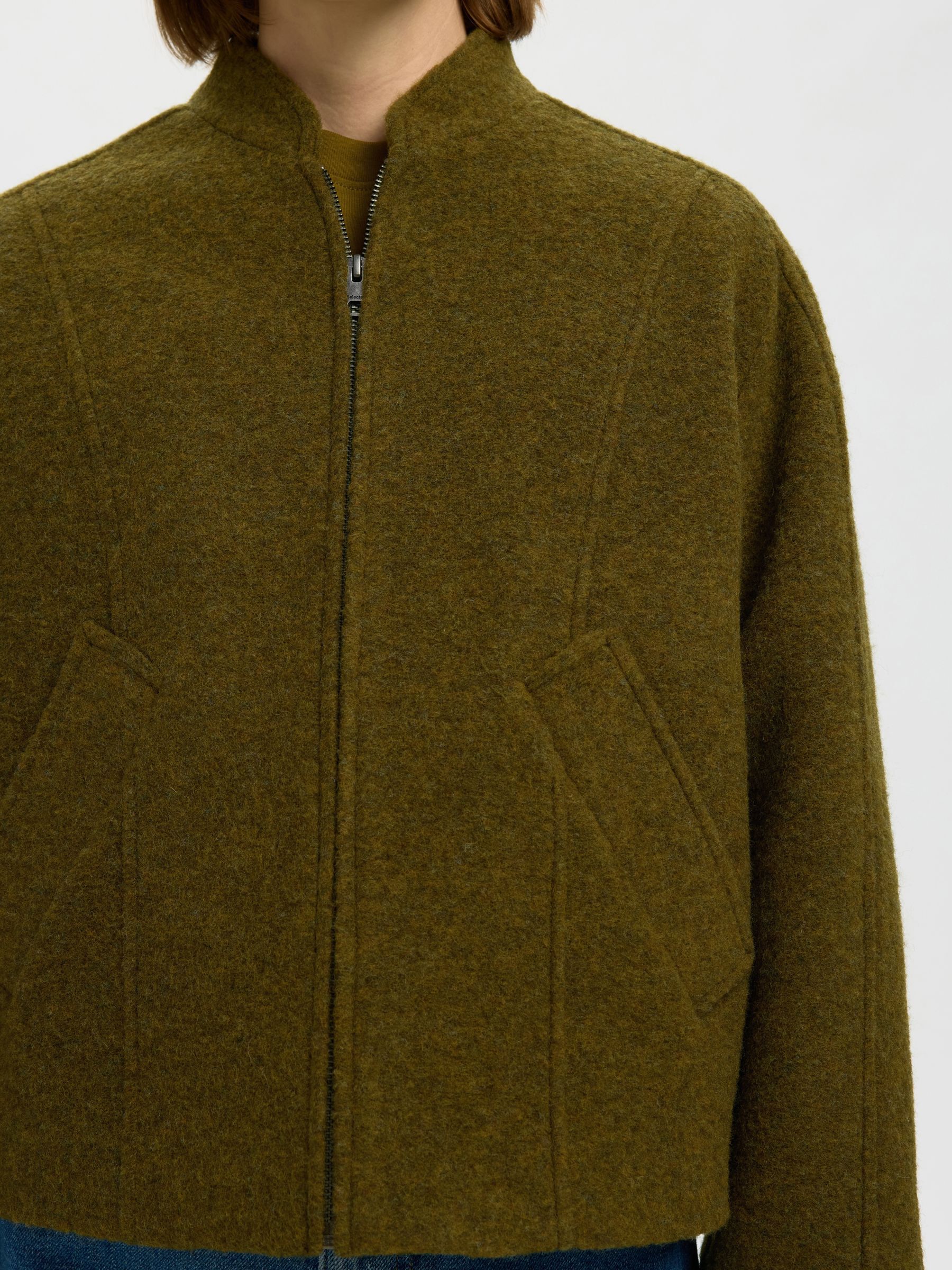 WOOL BLEND JACKET