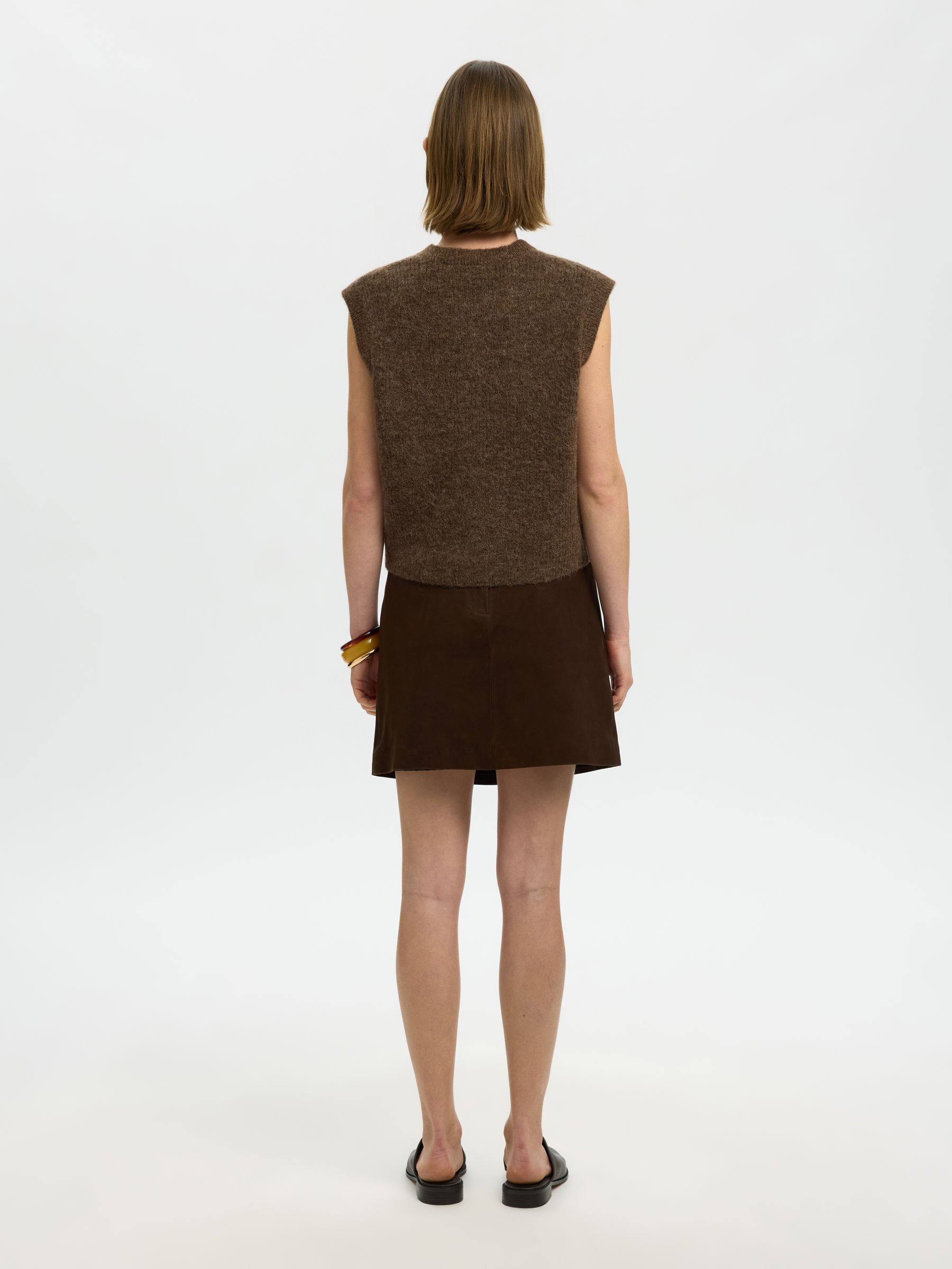 WOOL BLEND  WAISTCOAT