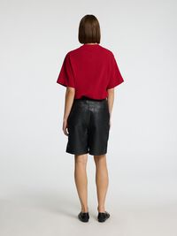 RELAXED FIT BORDURING T-SHIRT, Savvy Red, highres