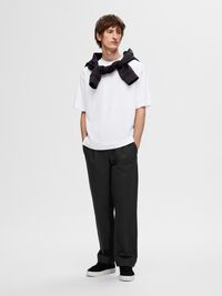 LOOSE FIT T-SHIRT, Bright White, highres