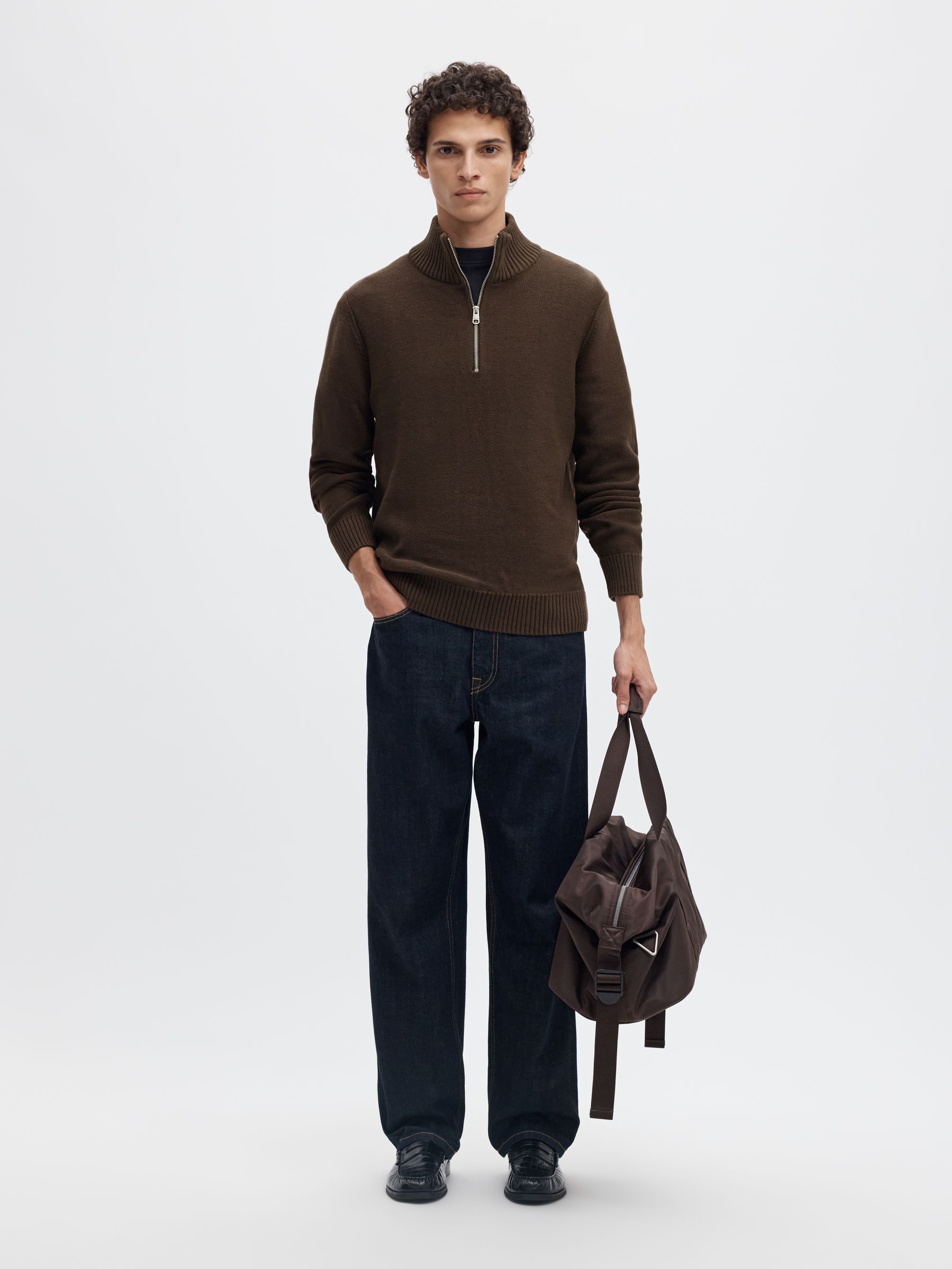HALV GLIDELÅS PULLOVER