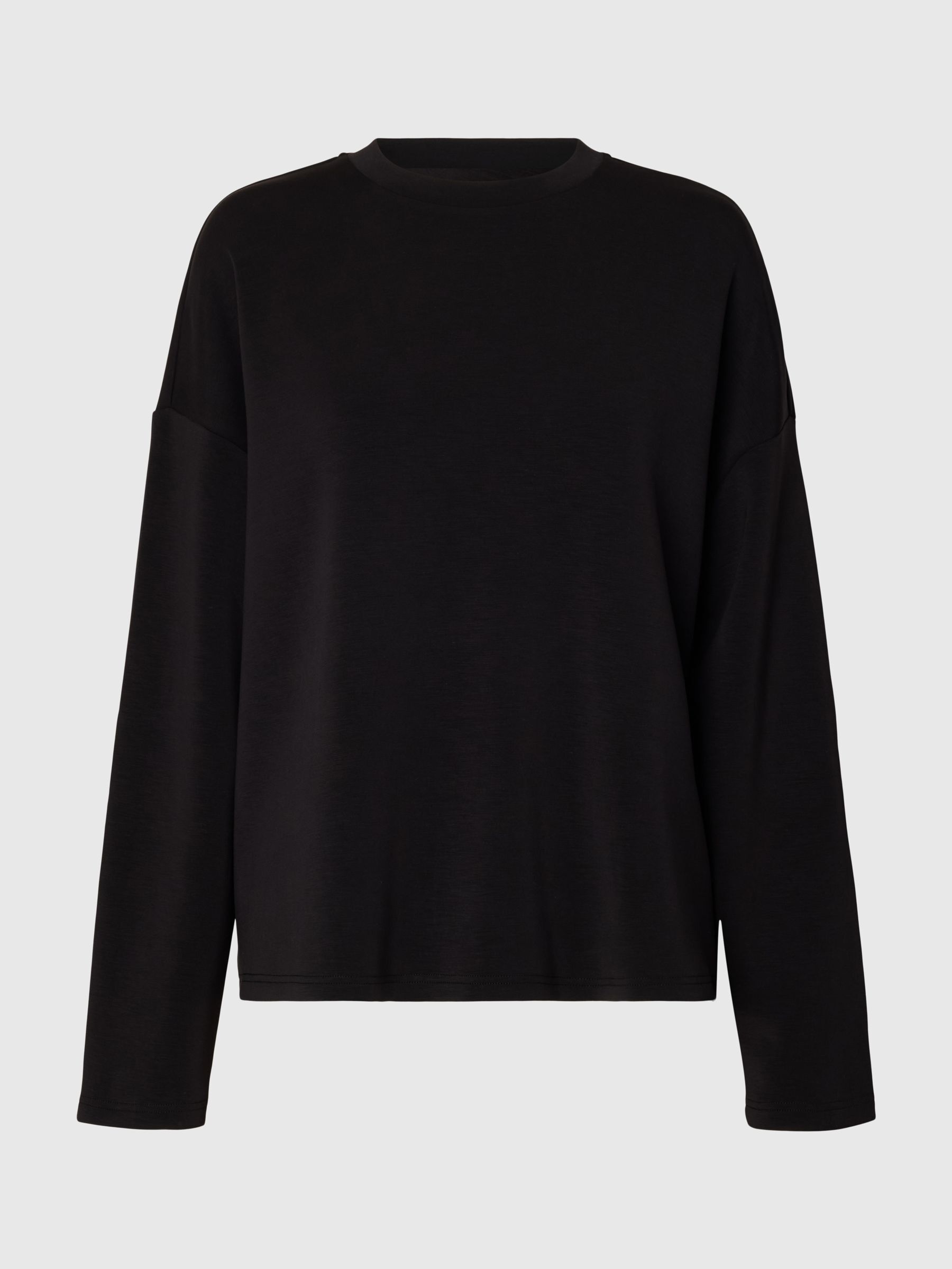 OVERSIZED TOP MET LANGE MOUWEN