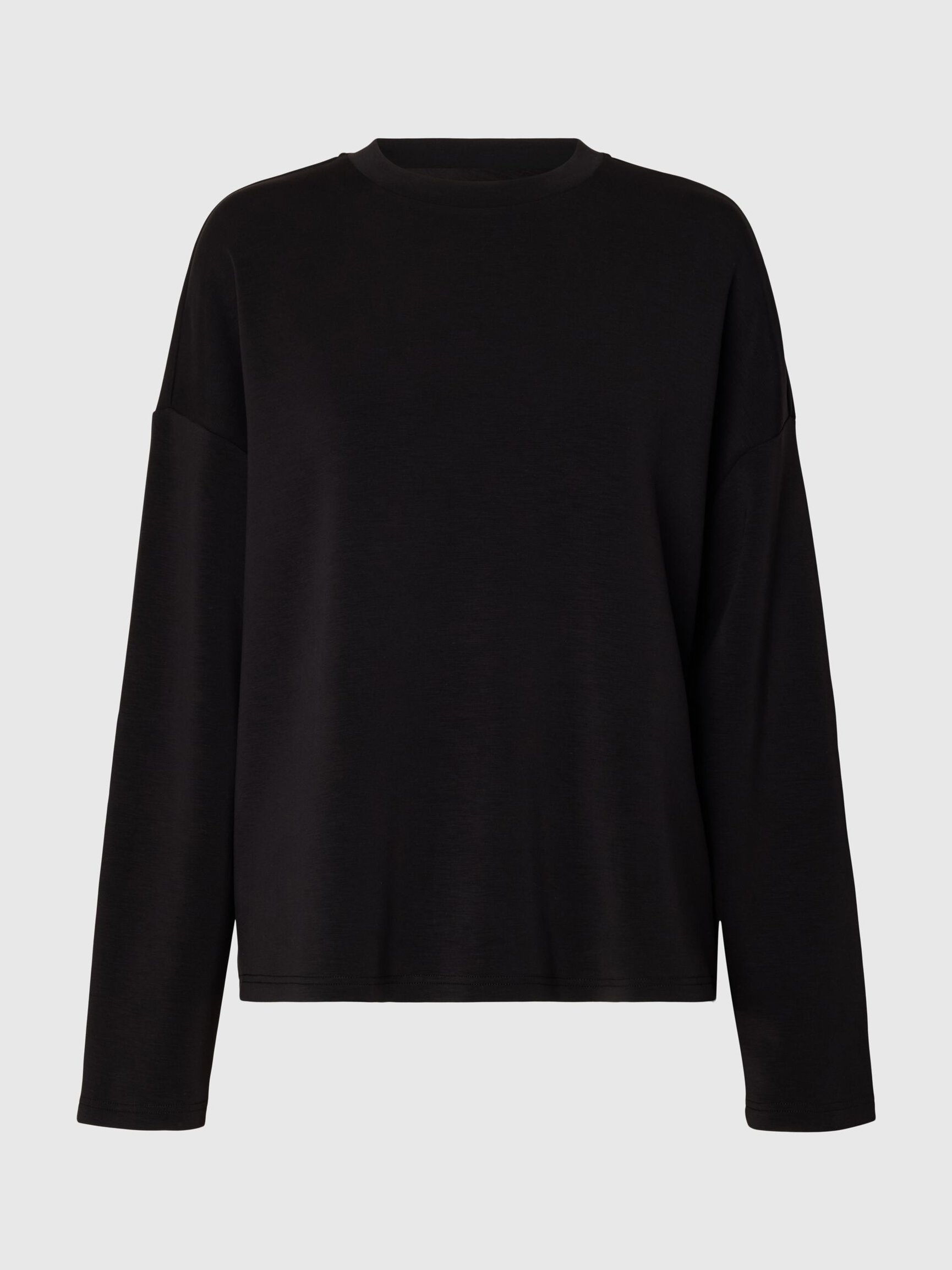 OVERSIZED TOP MET LANGE MOUWEN