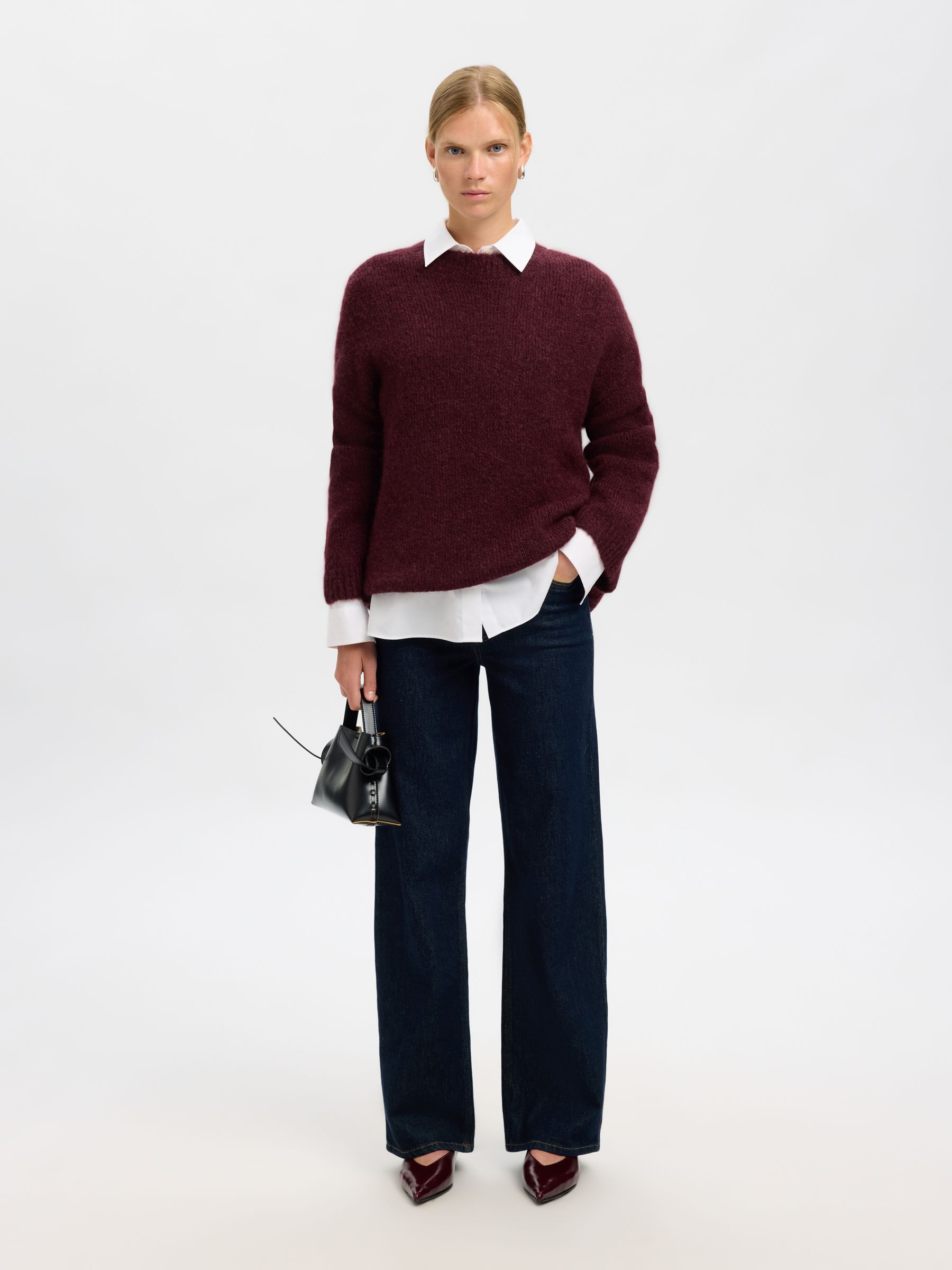 WOOL BLEND  PULLOVER