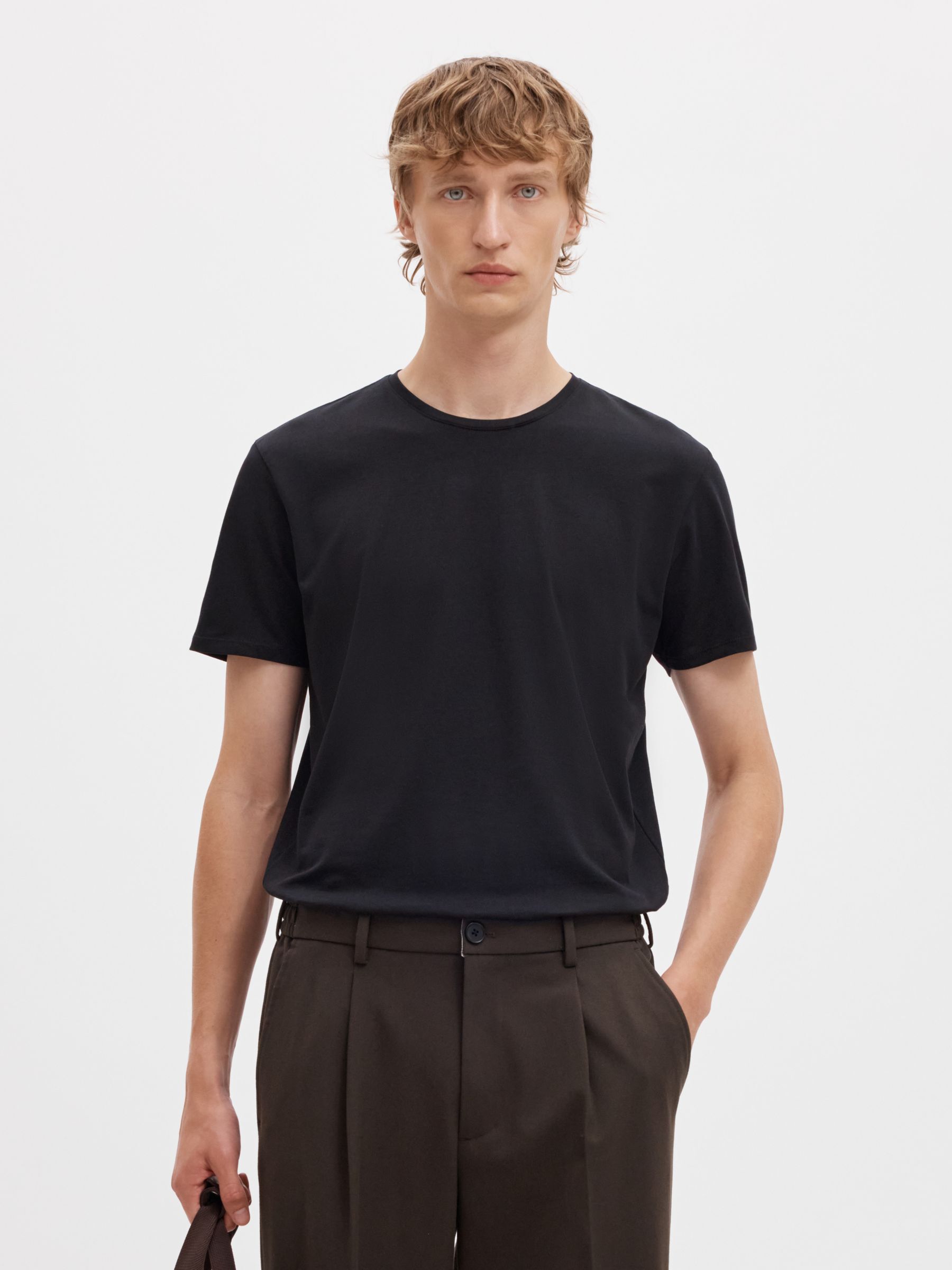 3-PAK BOMULD T-SHIRT