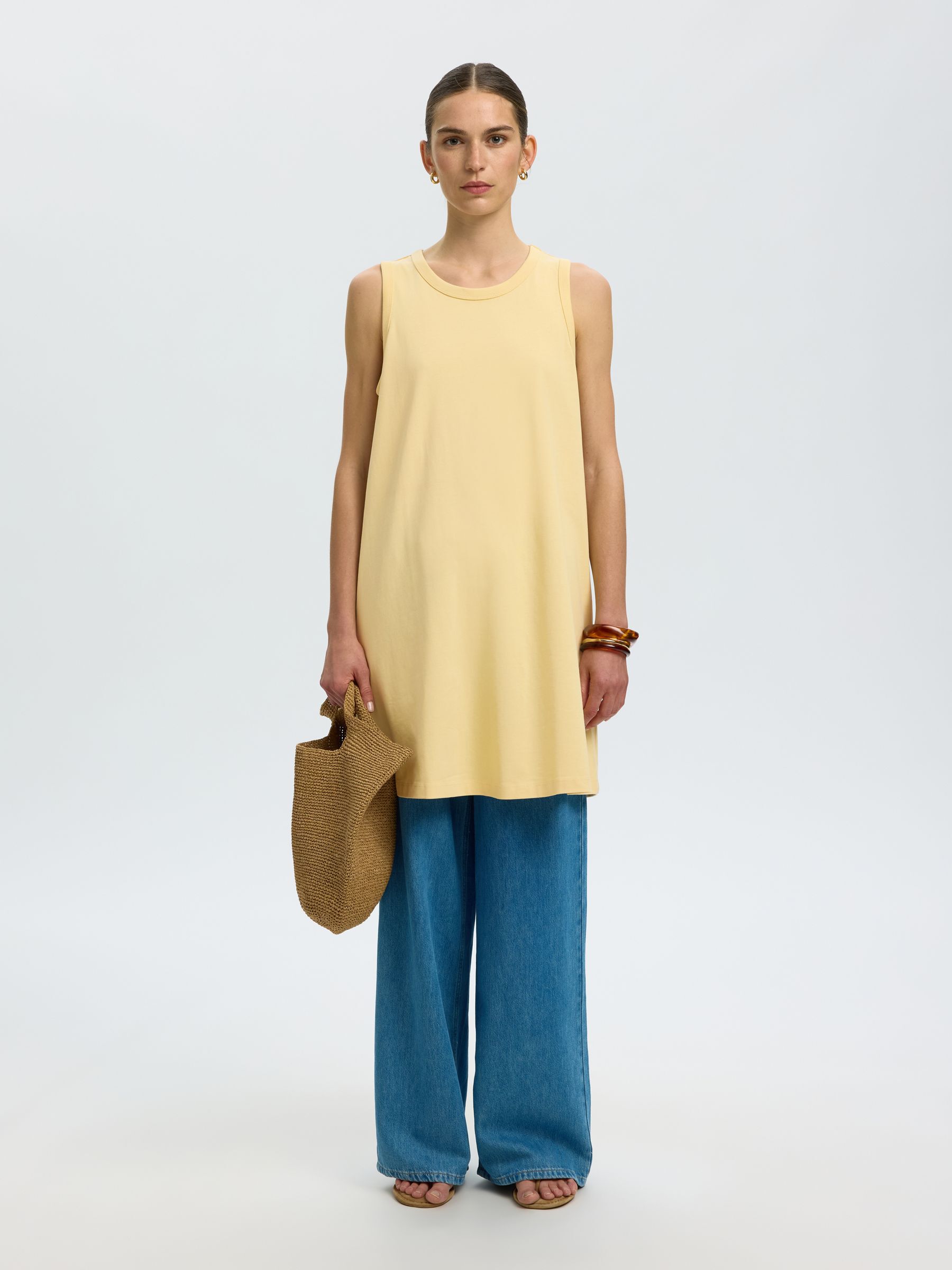 MINI ROBE SANS MANCHES