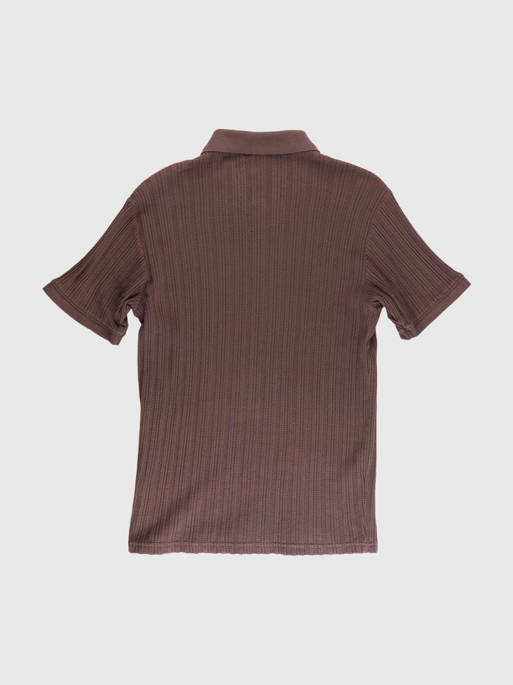 SHORT-SLEEVED COTTON POLO SHIRT