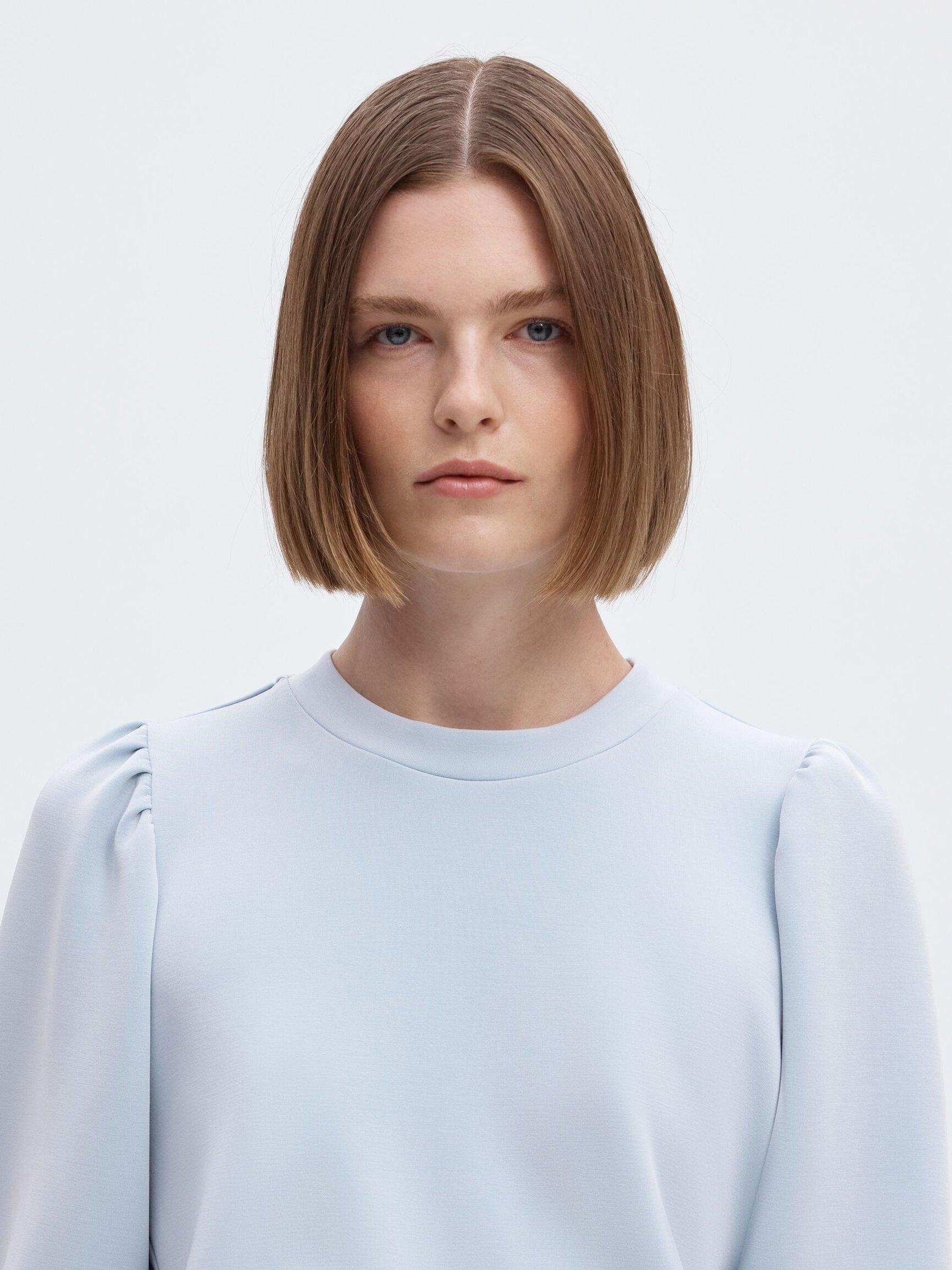 PUFF SLEEVE SWEATSHIRT