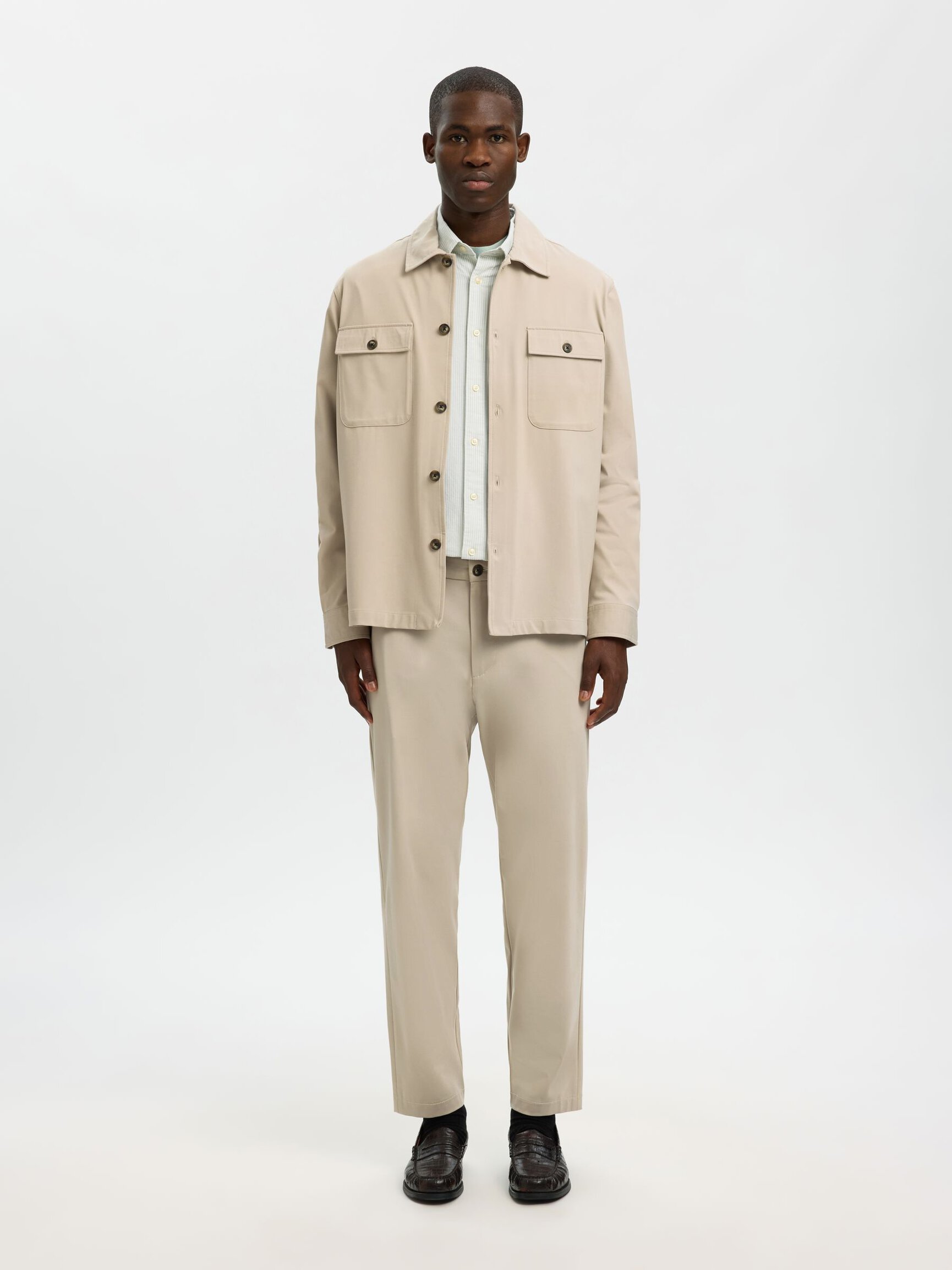 PANTALONI STRETTI IN FONDO